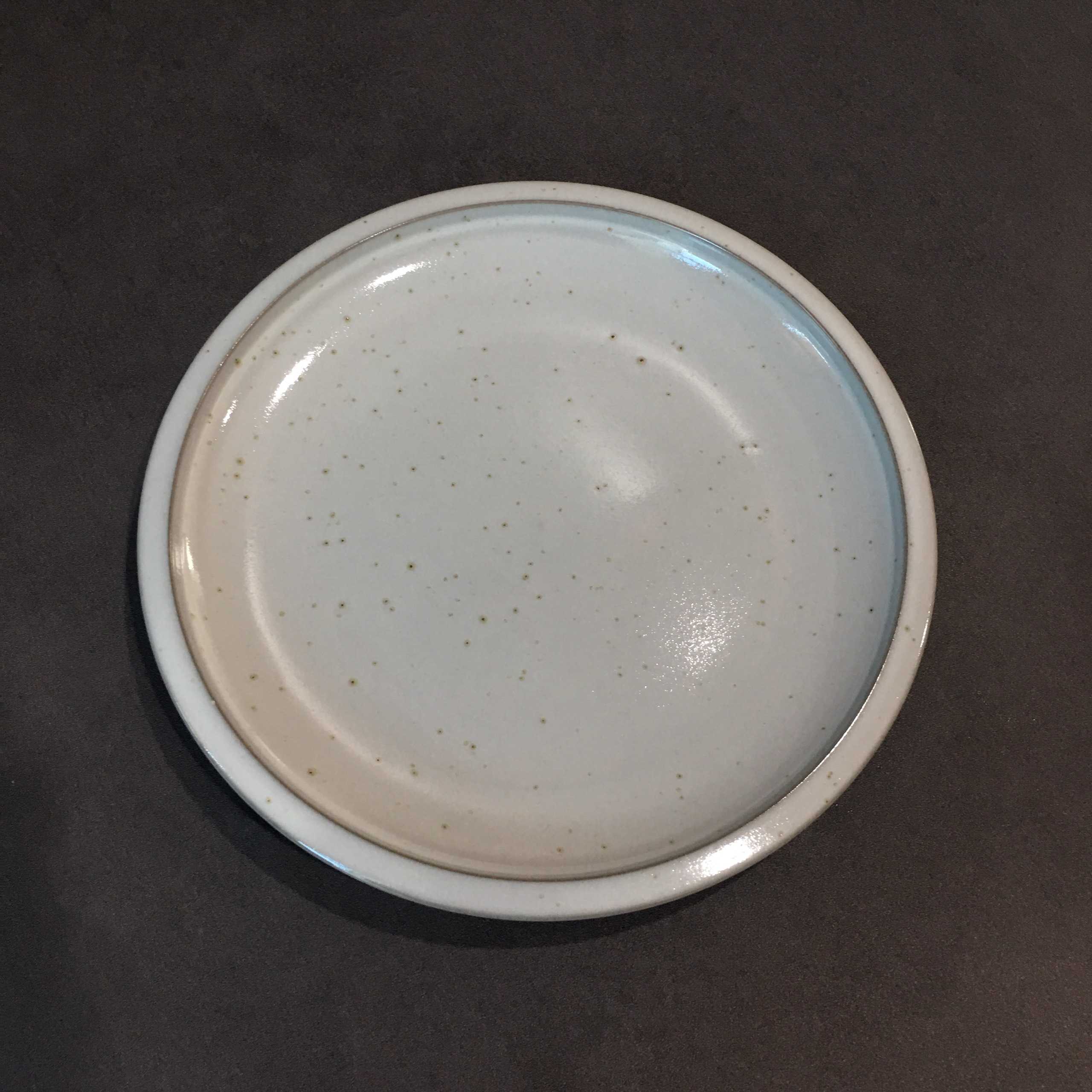 Bộ bát đĩa nhà hàng cao cấp màu ghi họa tiết chấm tiêu