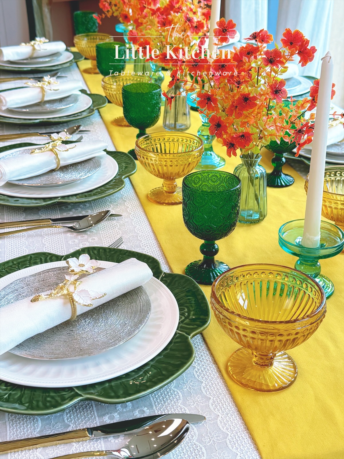 Set tiệc Summer Garden