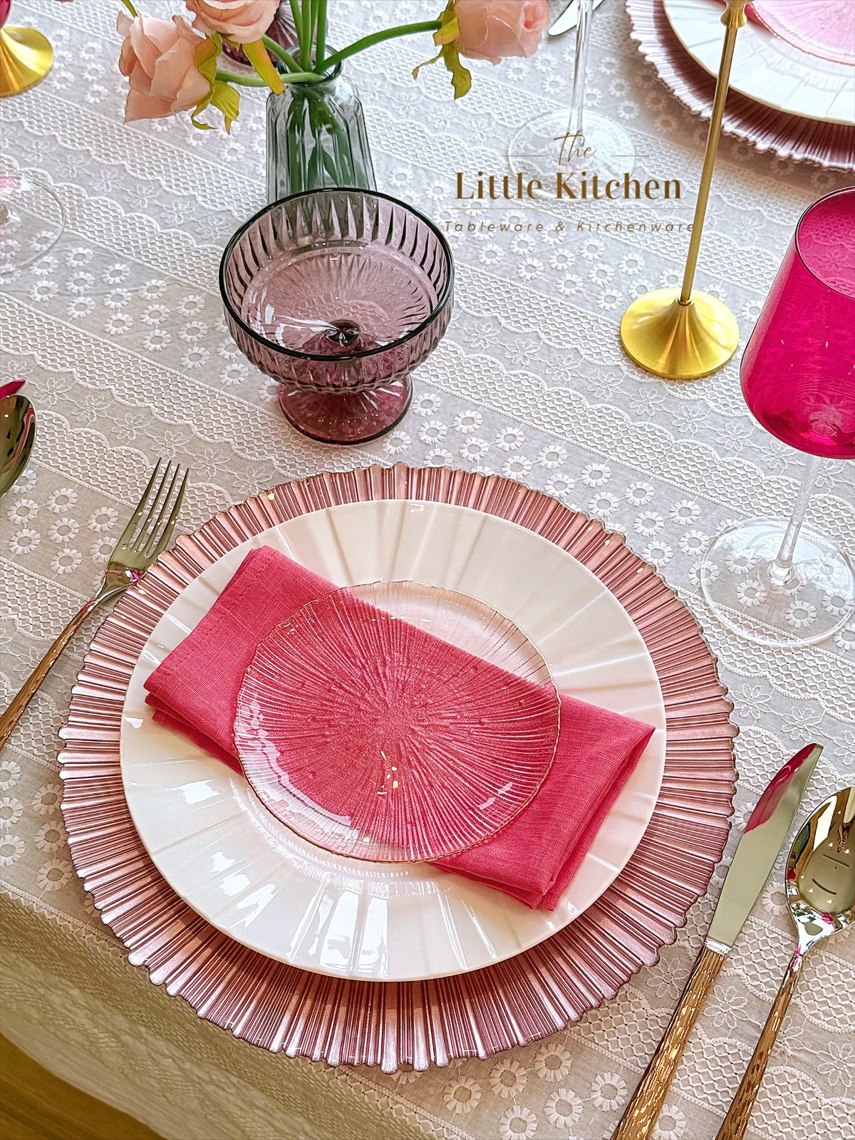 Set Tiệc Hồng đào