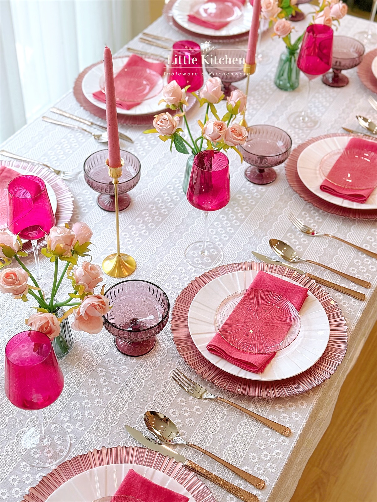 Set Tiệc Hồng đào