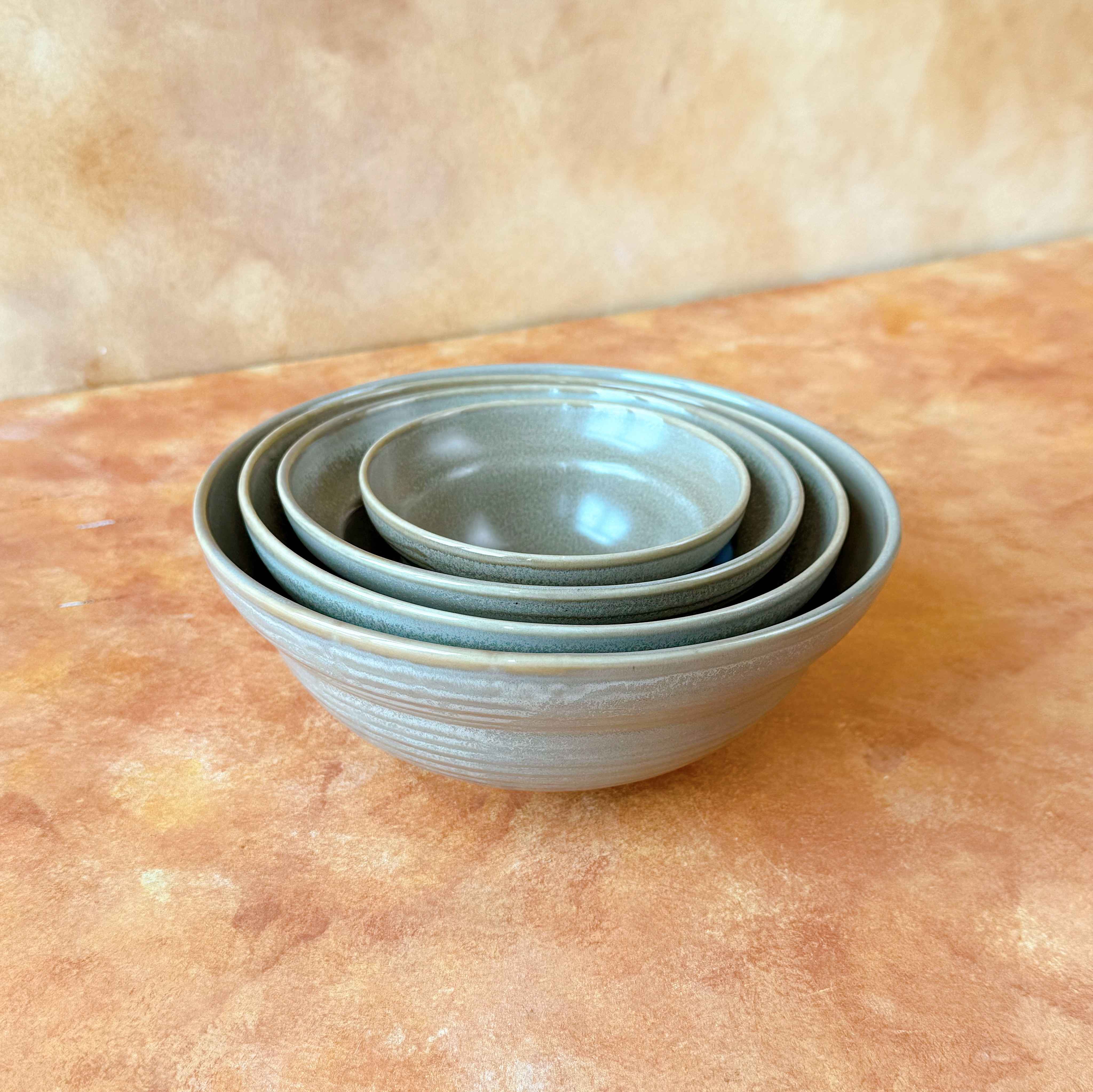 Bộ bát đĩa cao cấp phong cách tối giản be đốm