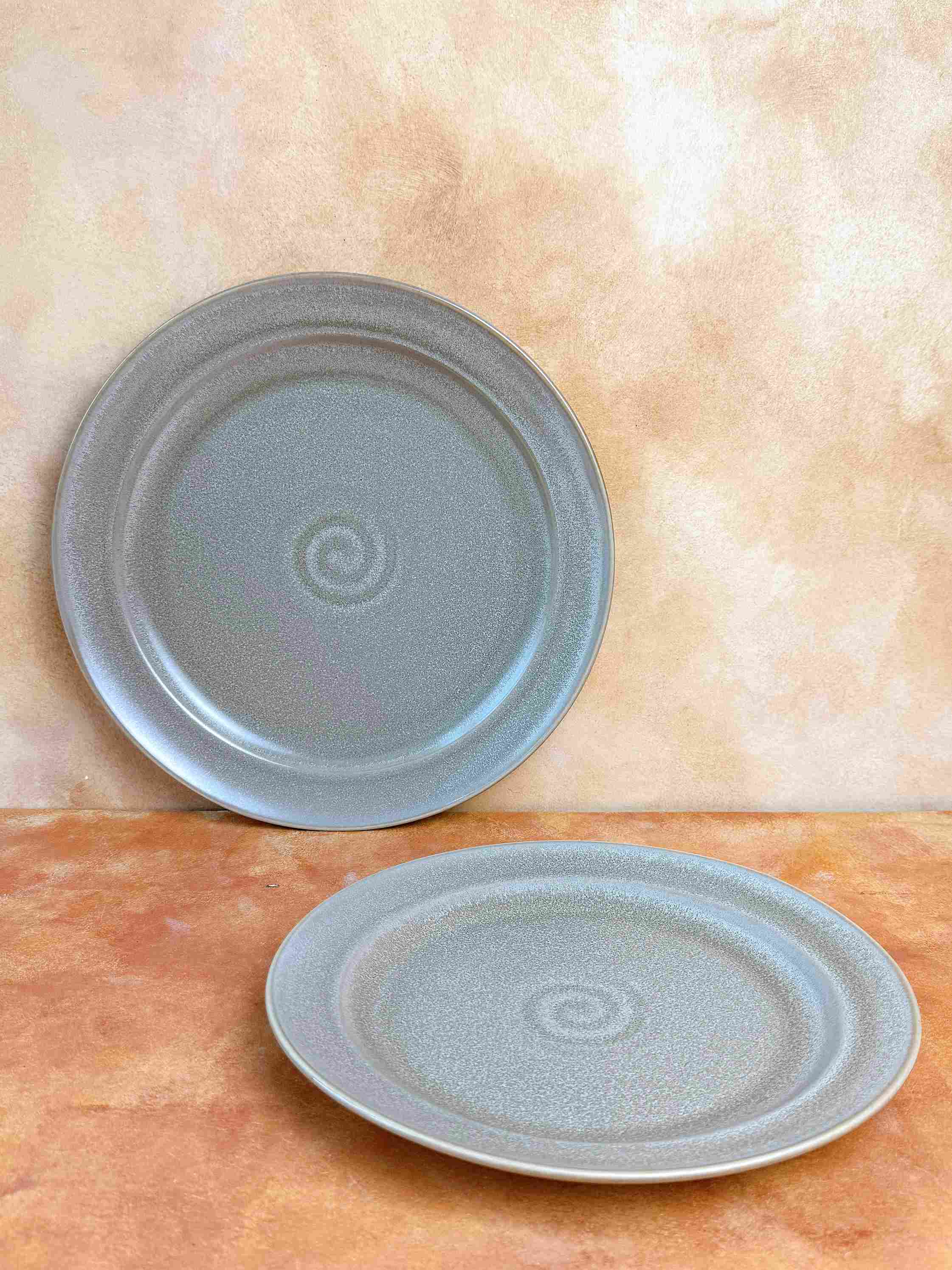 Bộ bát đĩa cao cấp phong cách tối giản be đốm