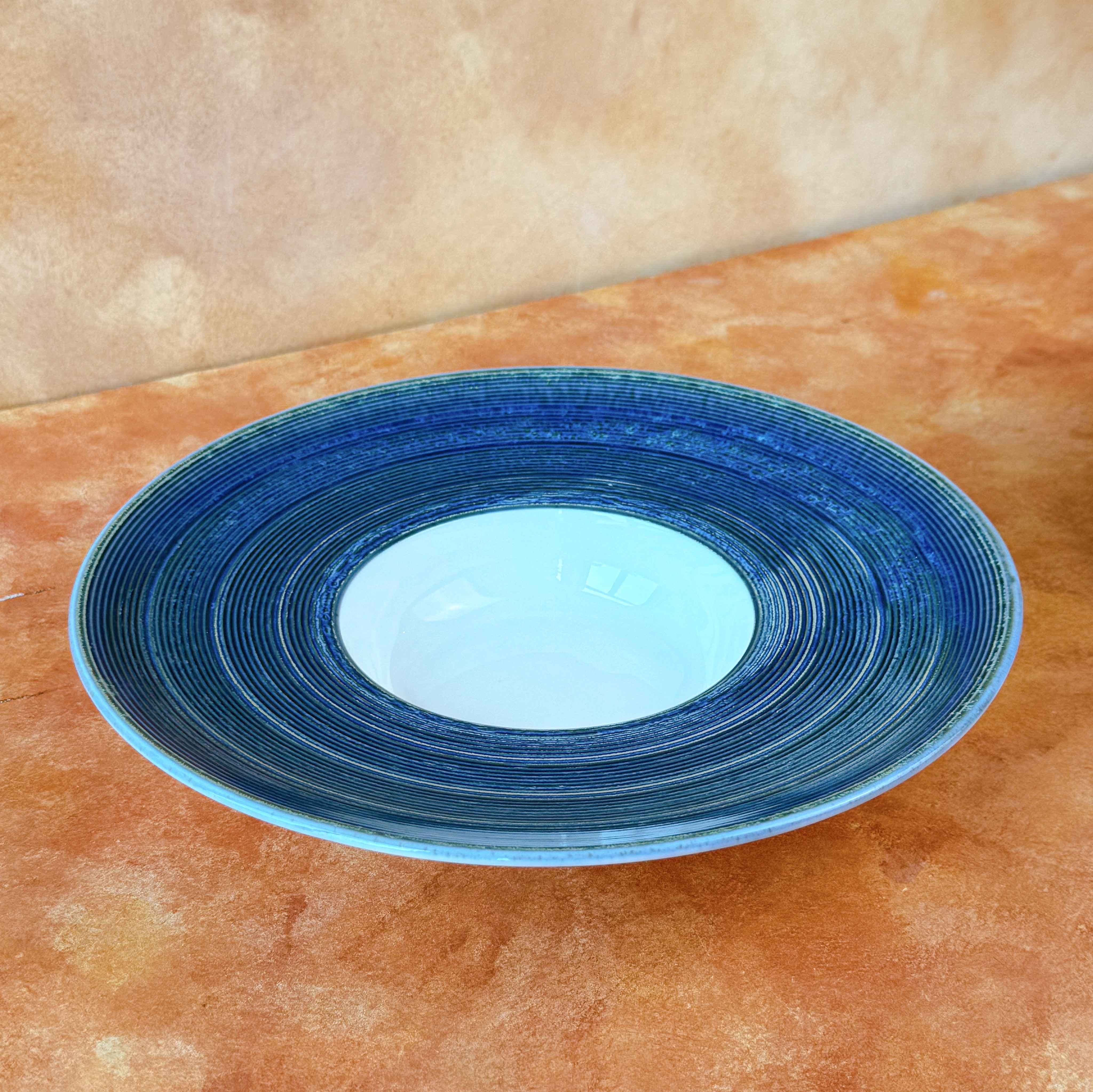 Bộ bát đĩa cao cấp phong cách hiện đại gân lam