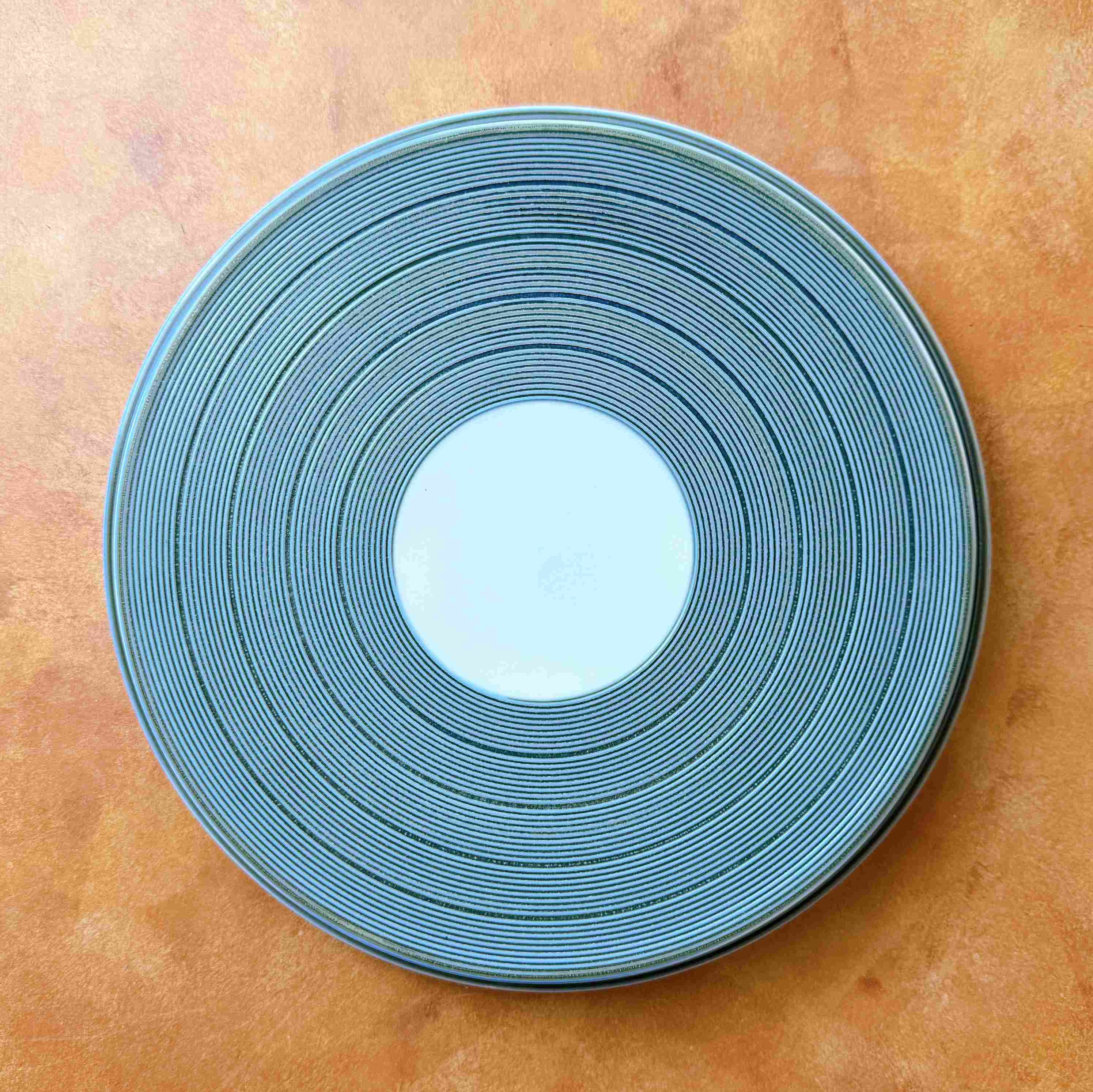 Bộ bát đĩa cao cấp phong cách hiện đại gân lam