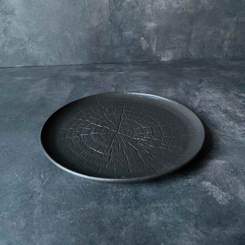 Bộ đĩa cao cấp rạn màu đen