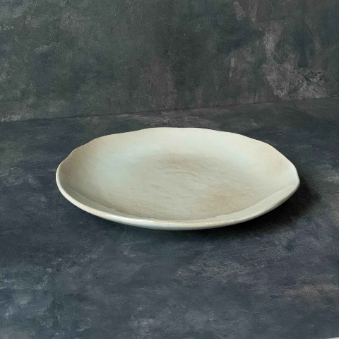 Bộ bát đĩa cao cấp màu ghi nâu men bóng
