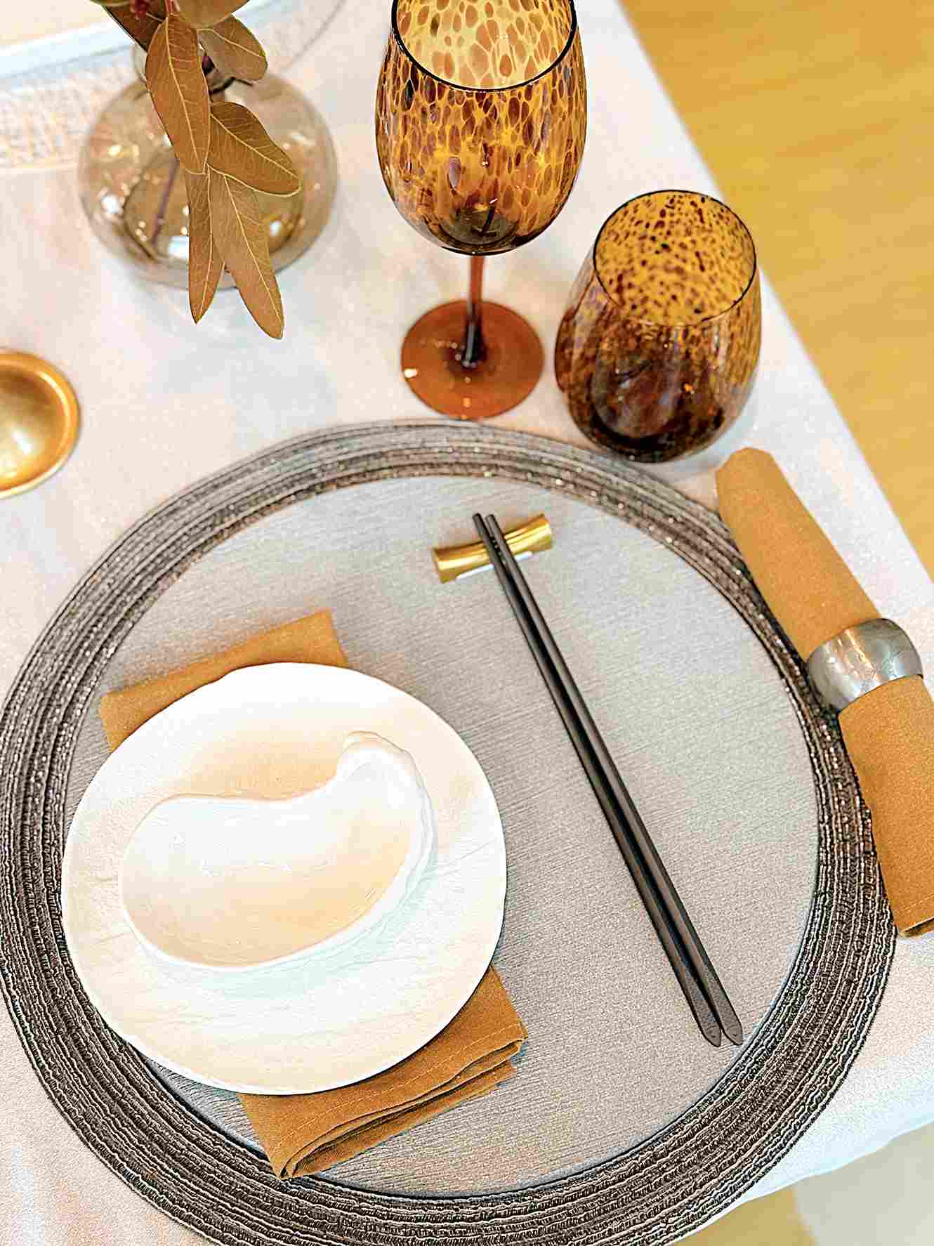 Set tiệc phong cách Á Đông