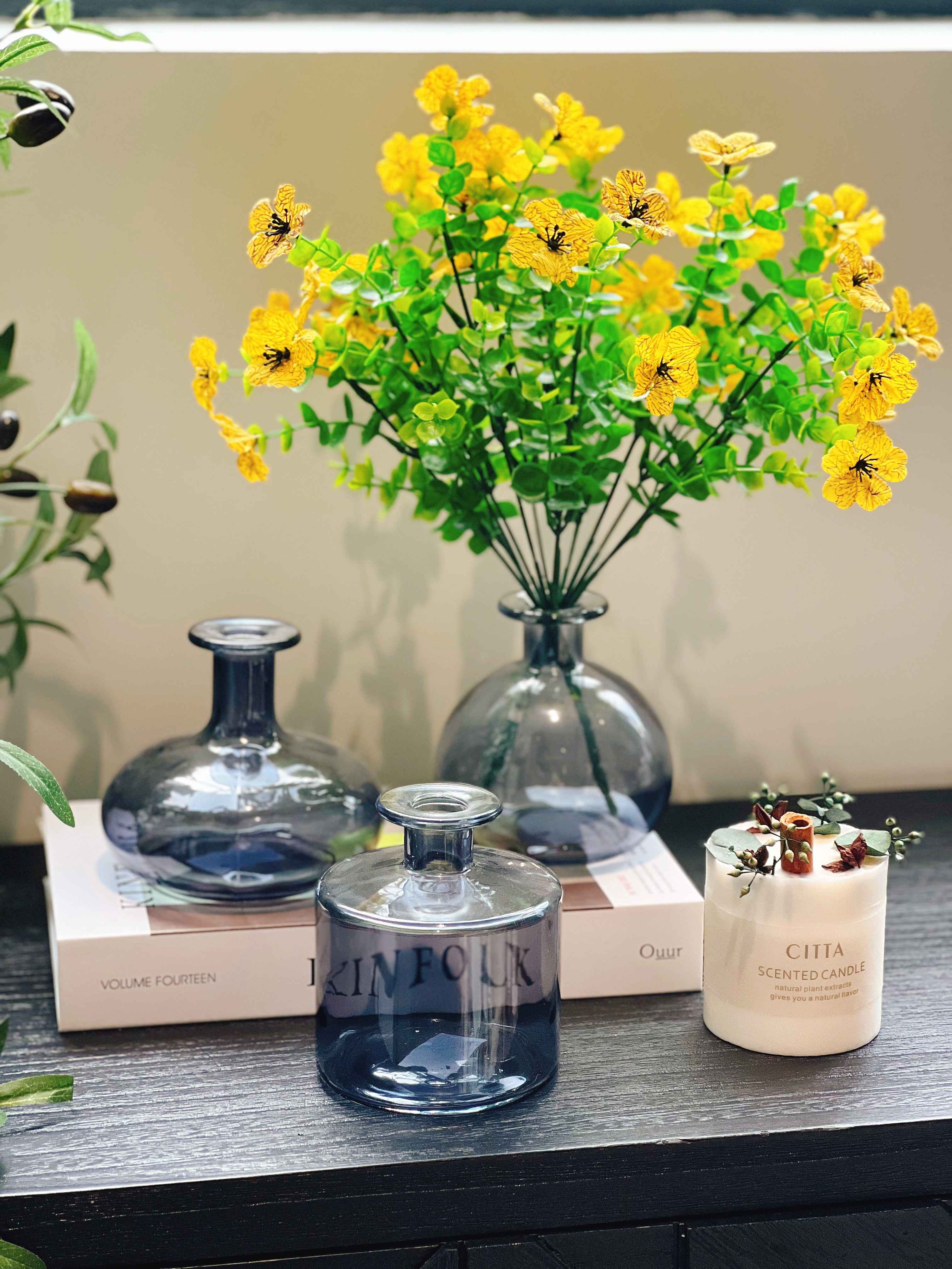 Lọ thủy tinh lam