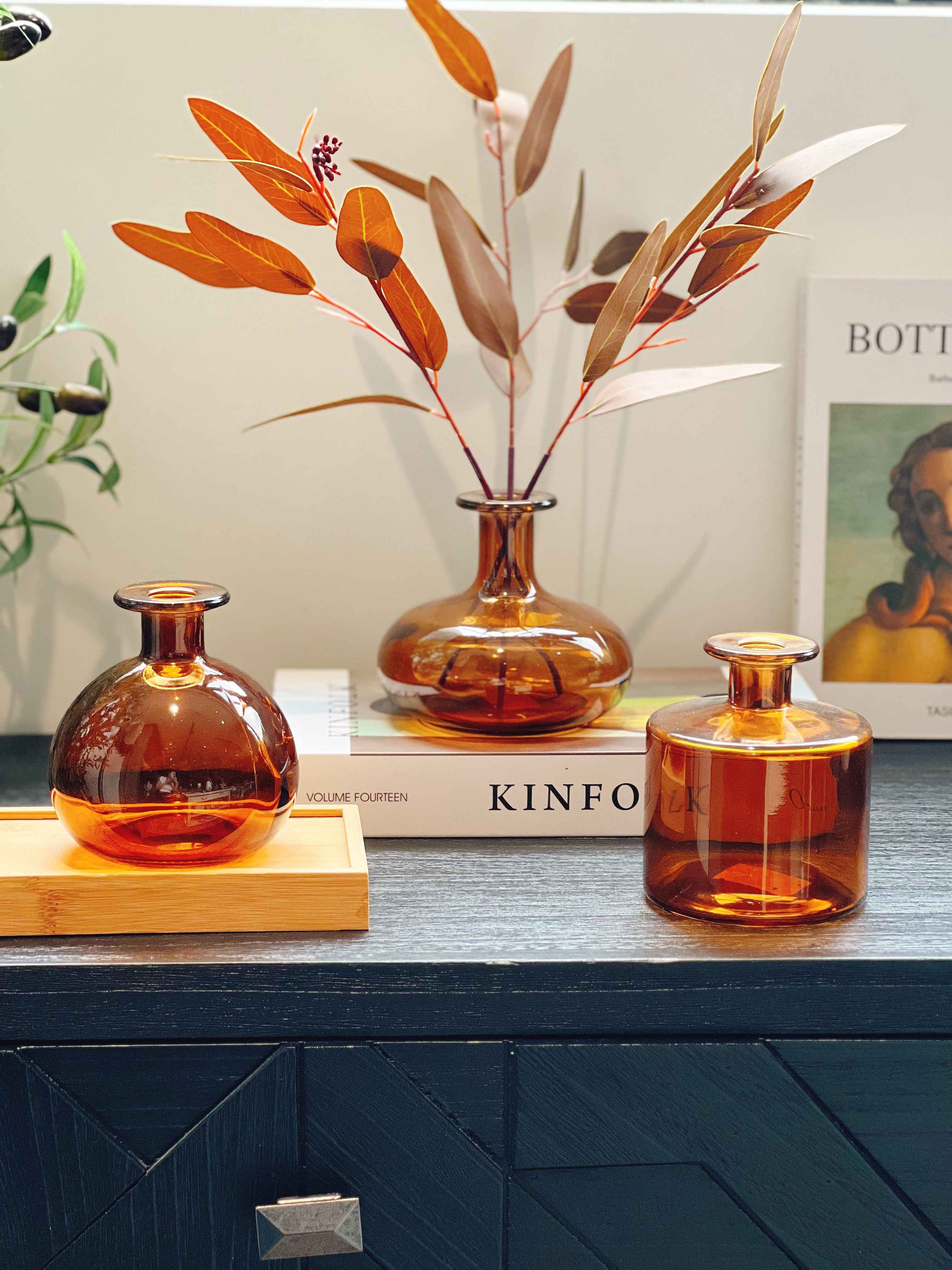 Lọ thủy tinh nâu