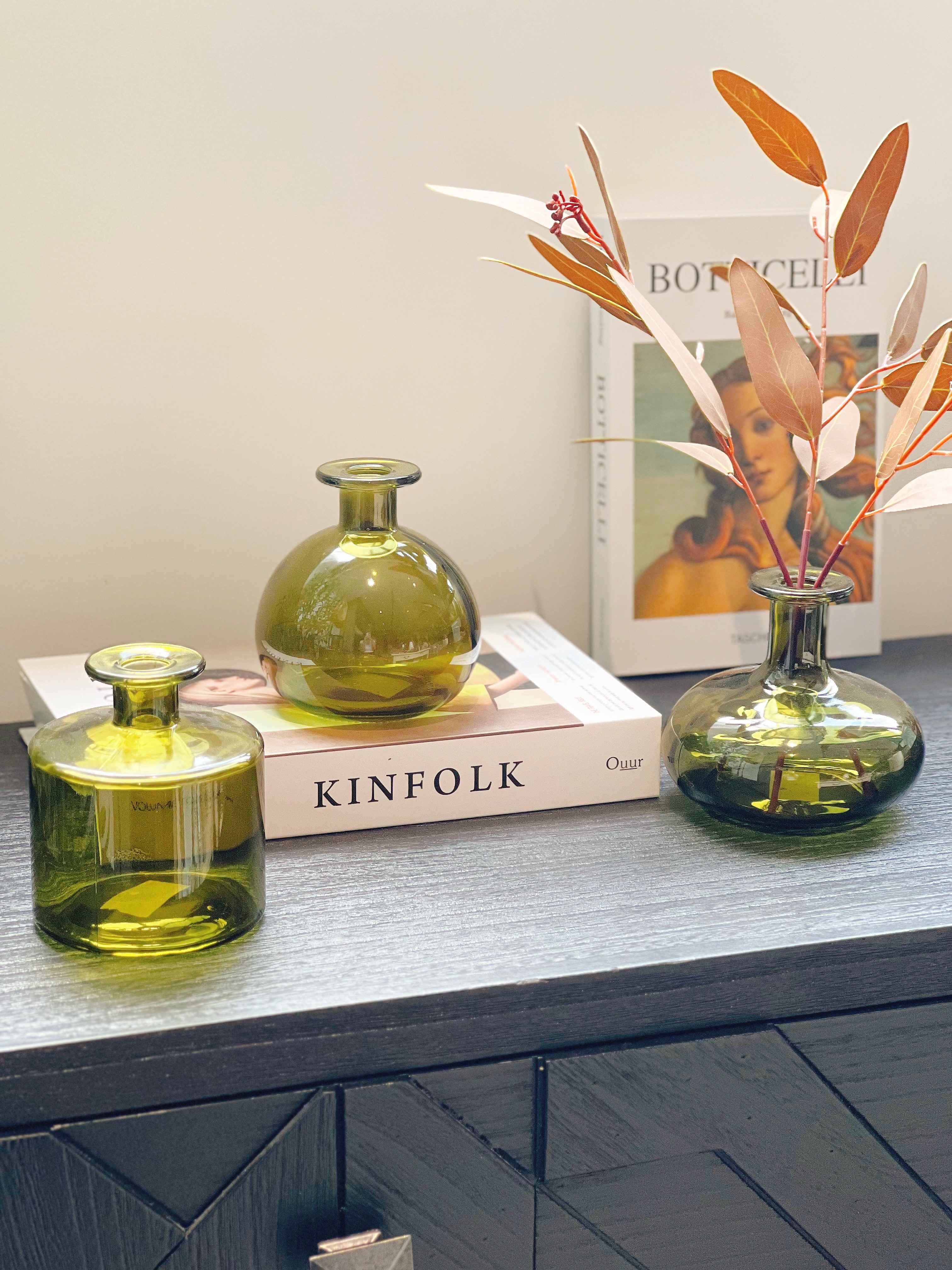 Lọ thủy tinh rêu