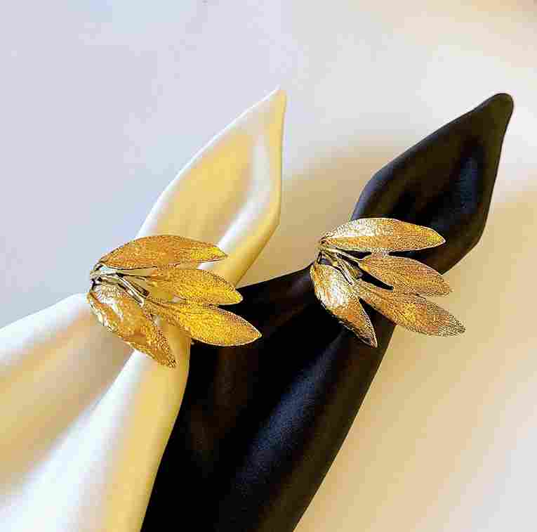 Set tiệc hồng ghi vàng gold