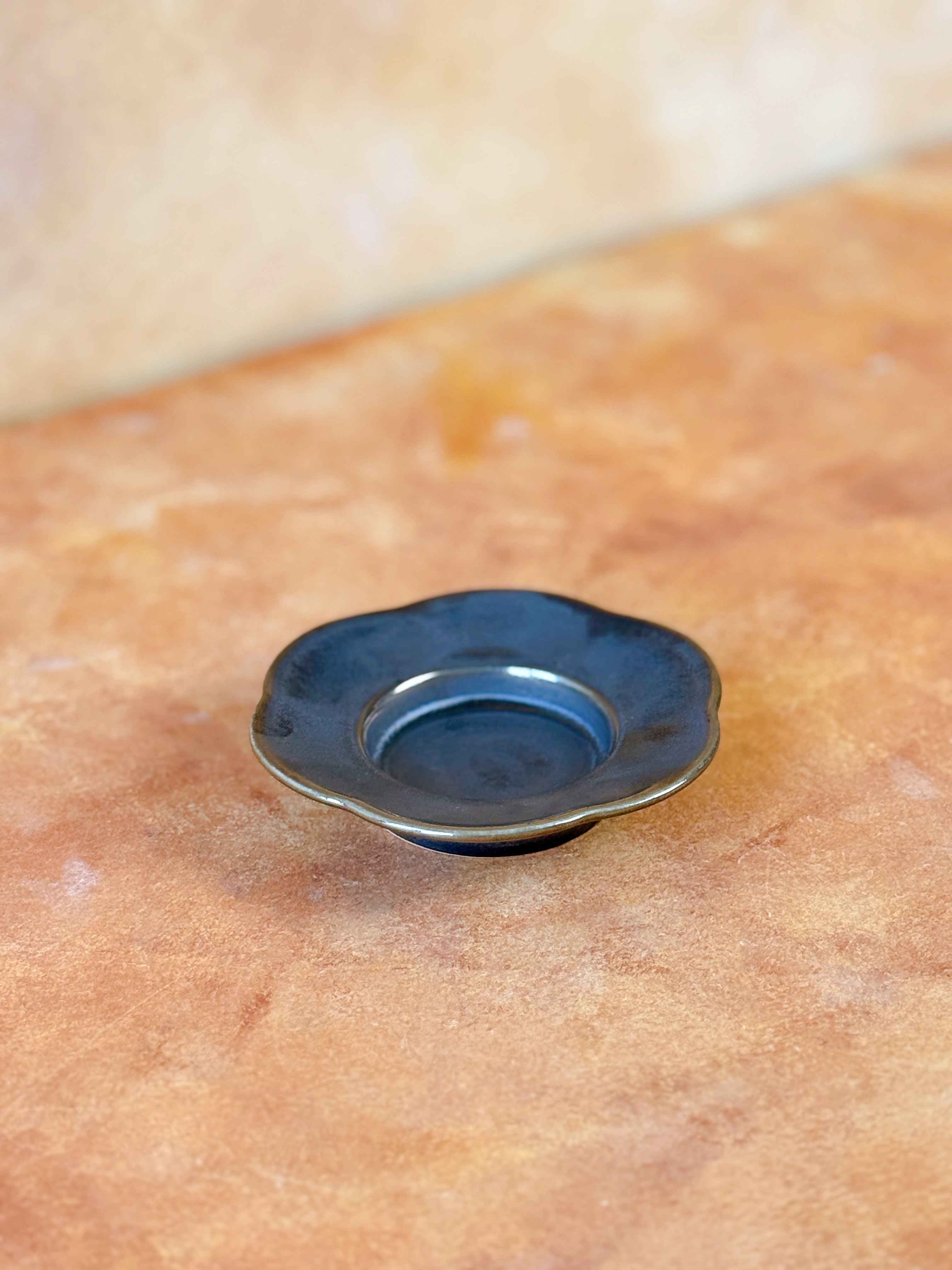 Bộ bát đĩa cao cấp phong cách Nhật Bản màu nâu hỏa biến