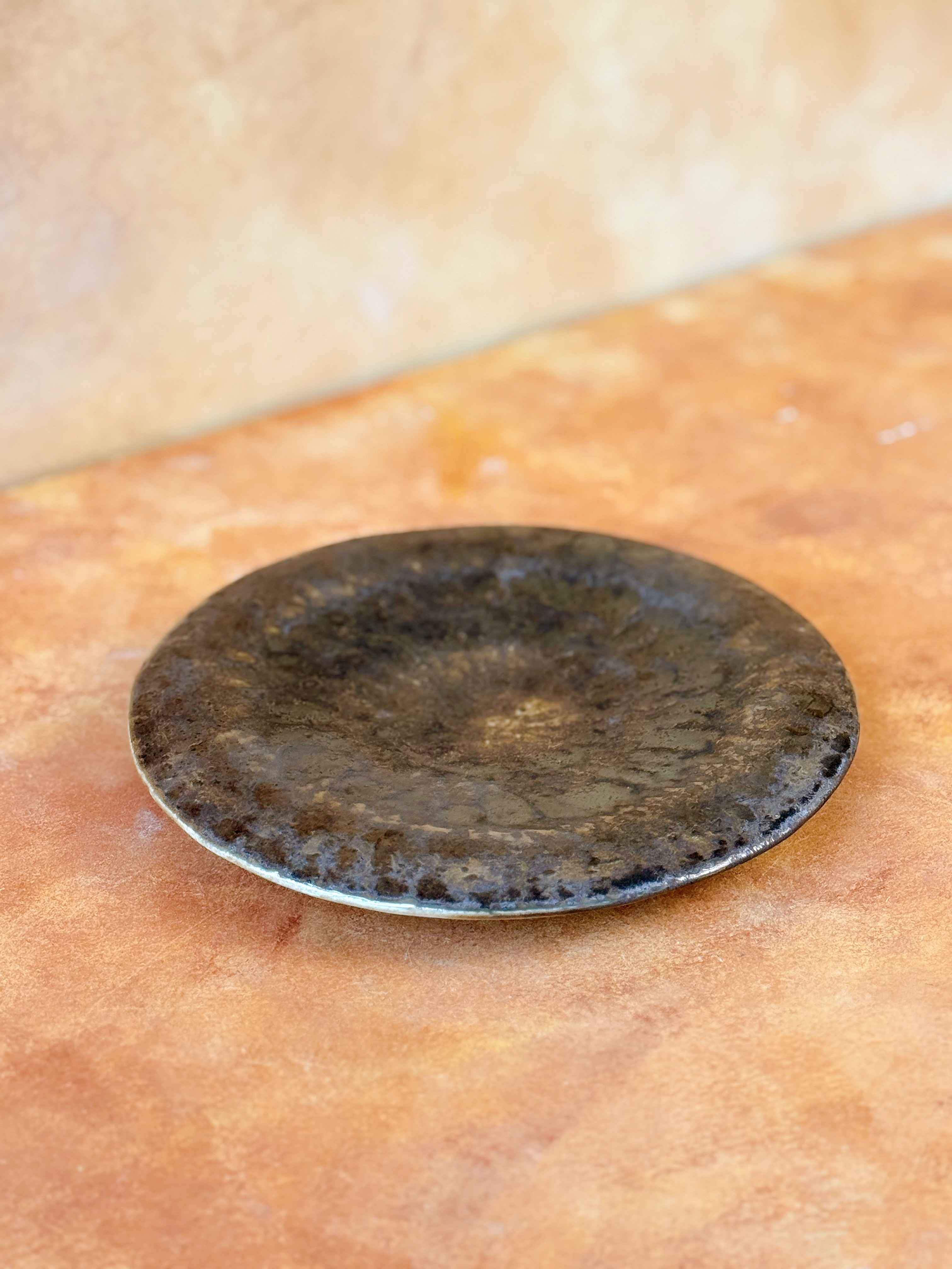 Bộ bát đĩa cao cấp phong cách Nhật Bản màu nâu hỏa biến