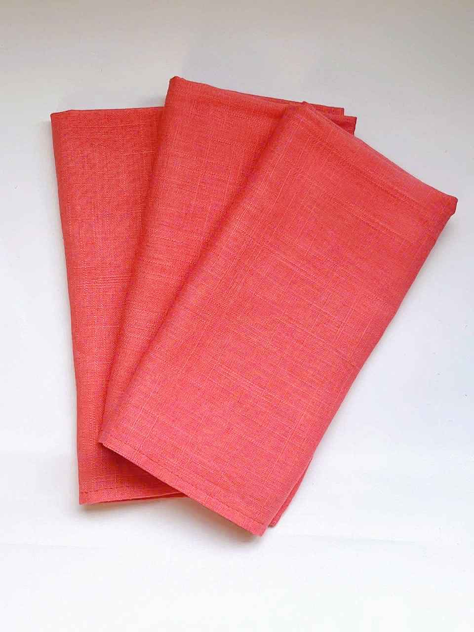 Napkin xước nâu cam