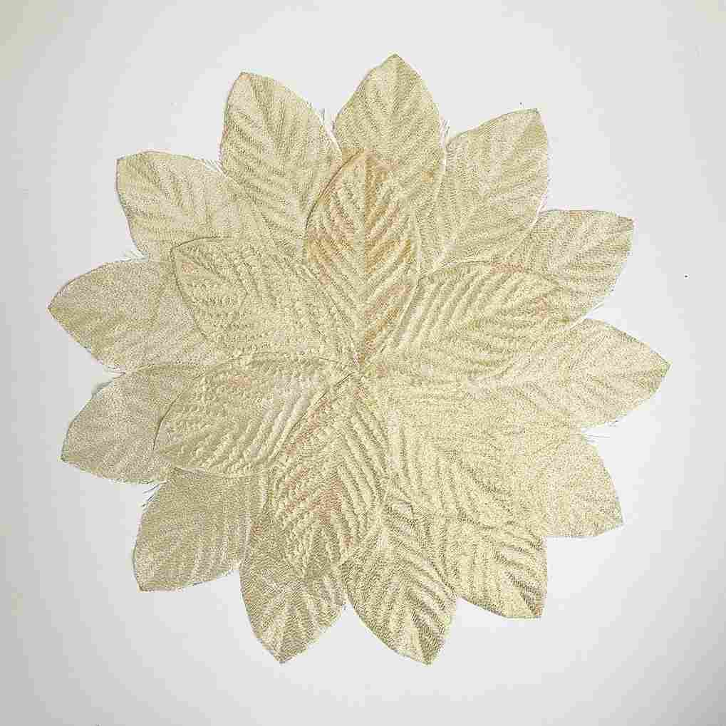 Set tiệc xanh vàng luxury