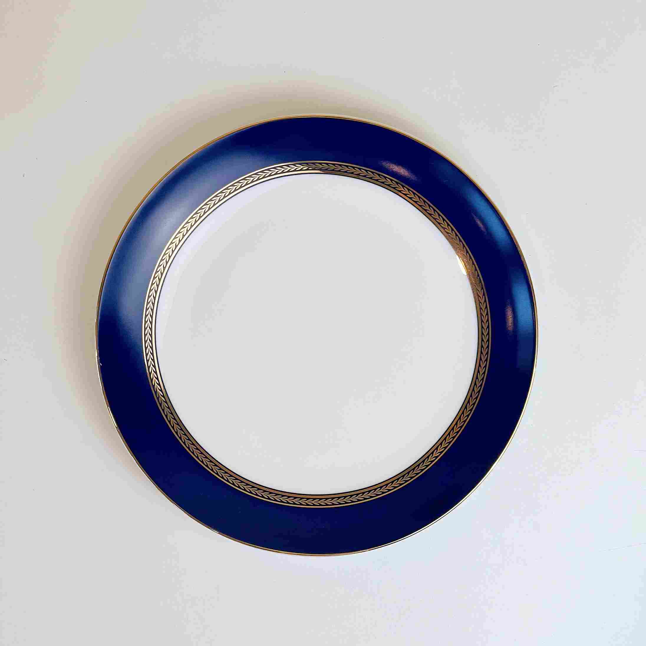 Set tiệc xanh blue và trắng