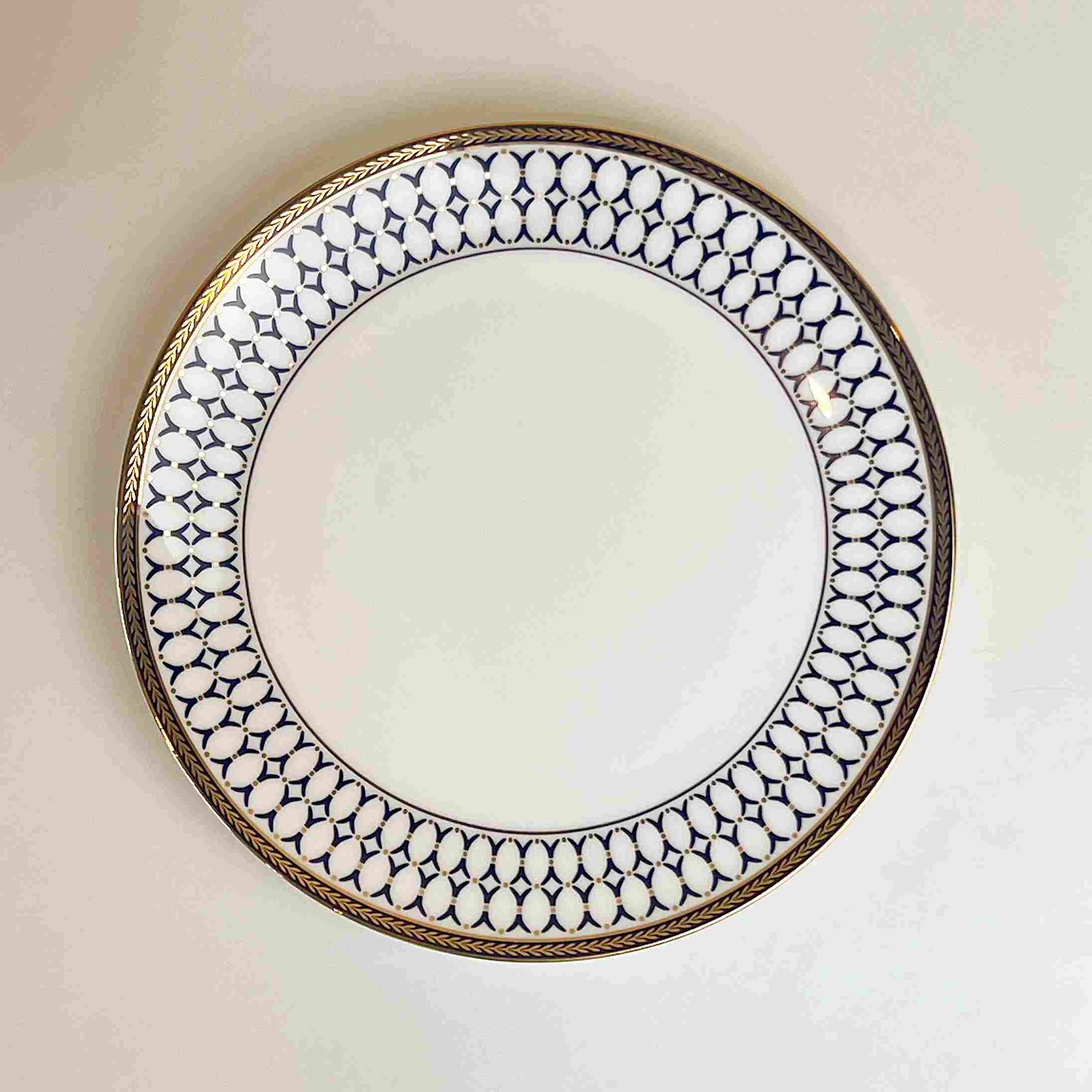 Set tiệc xanh blue và trắng