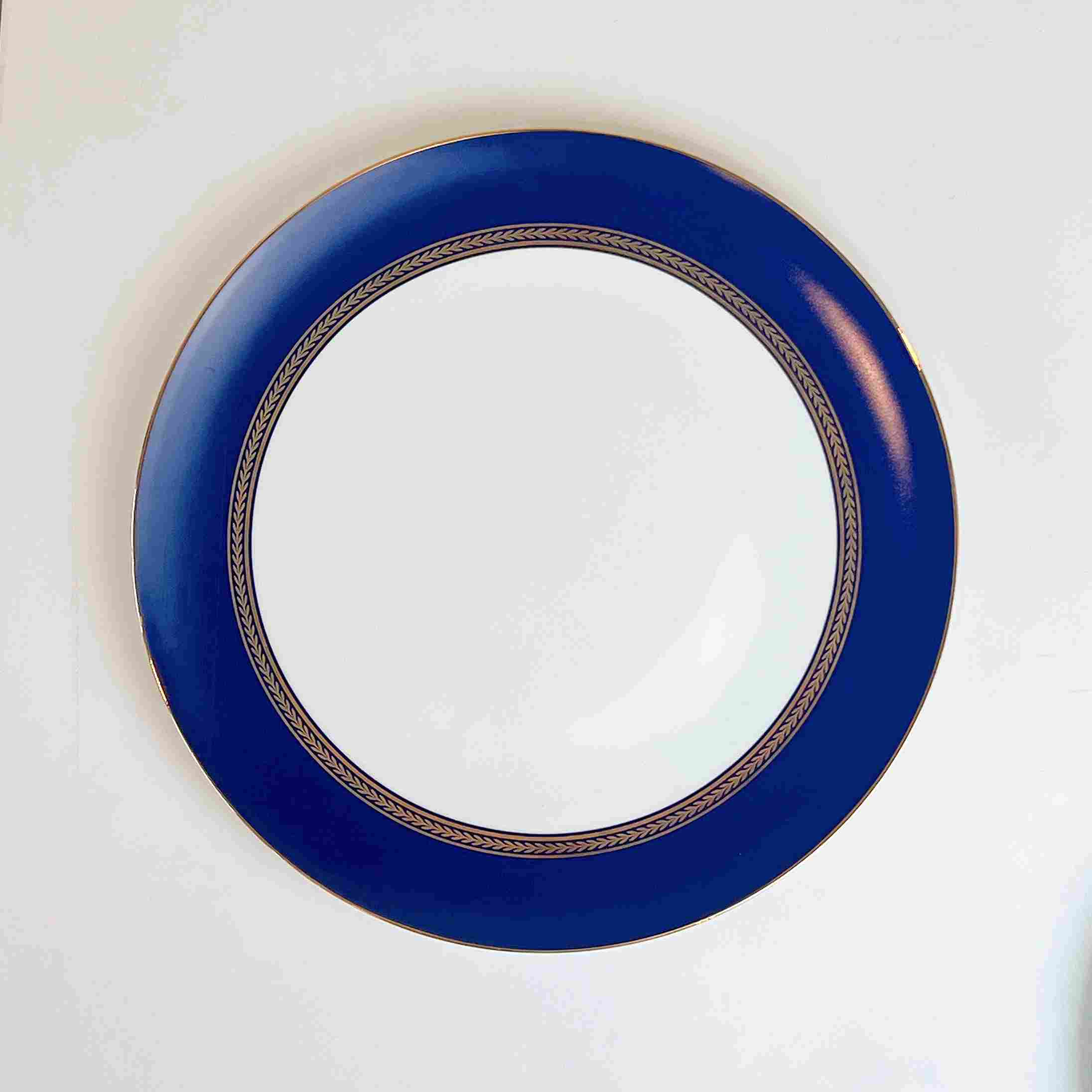 Set tiệc xanh blue và trắng