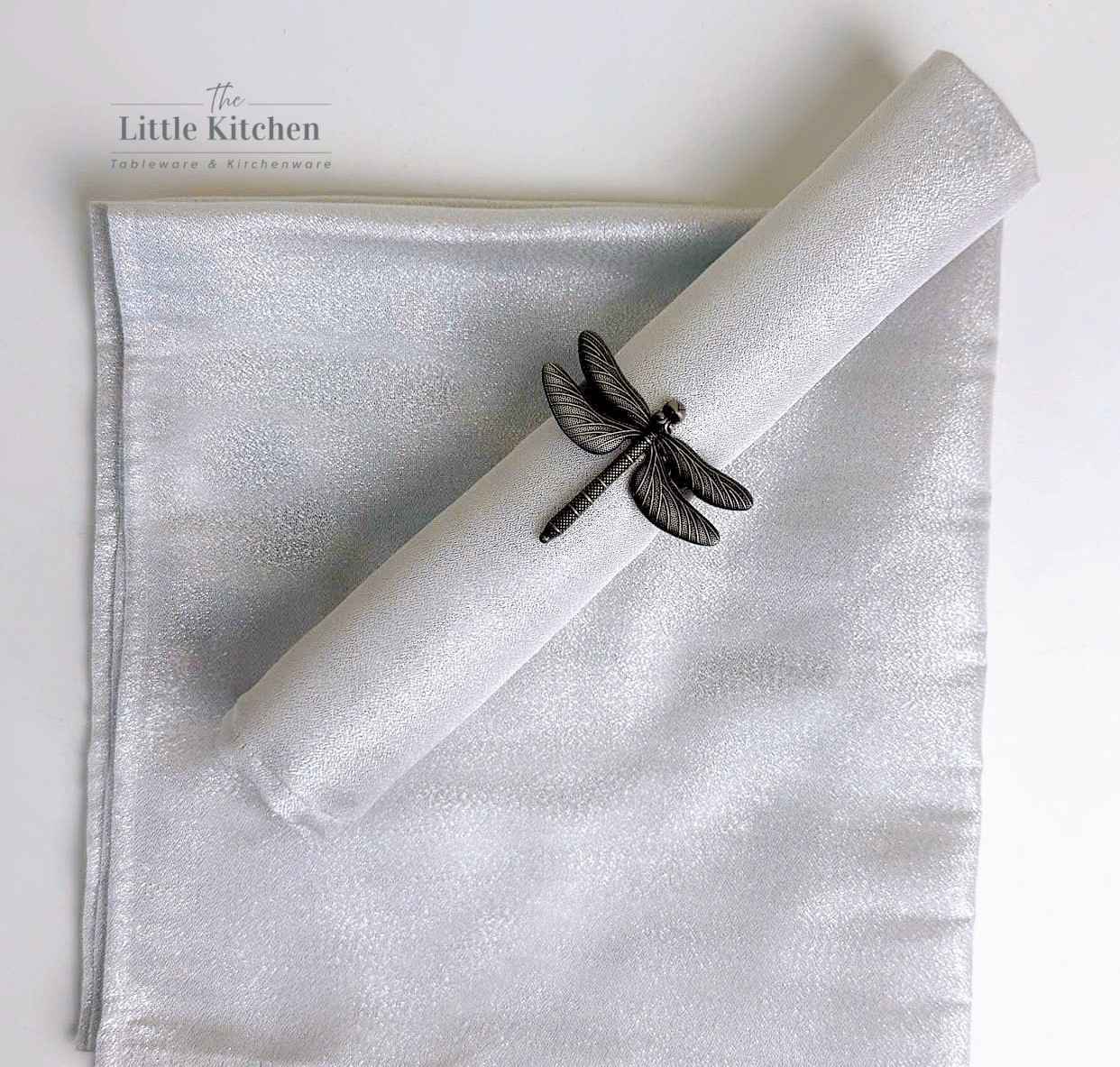 Napkin nhũ bạc 46