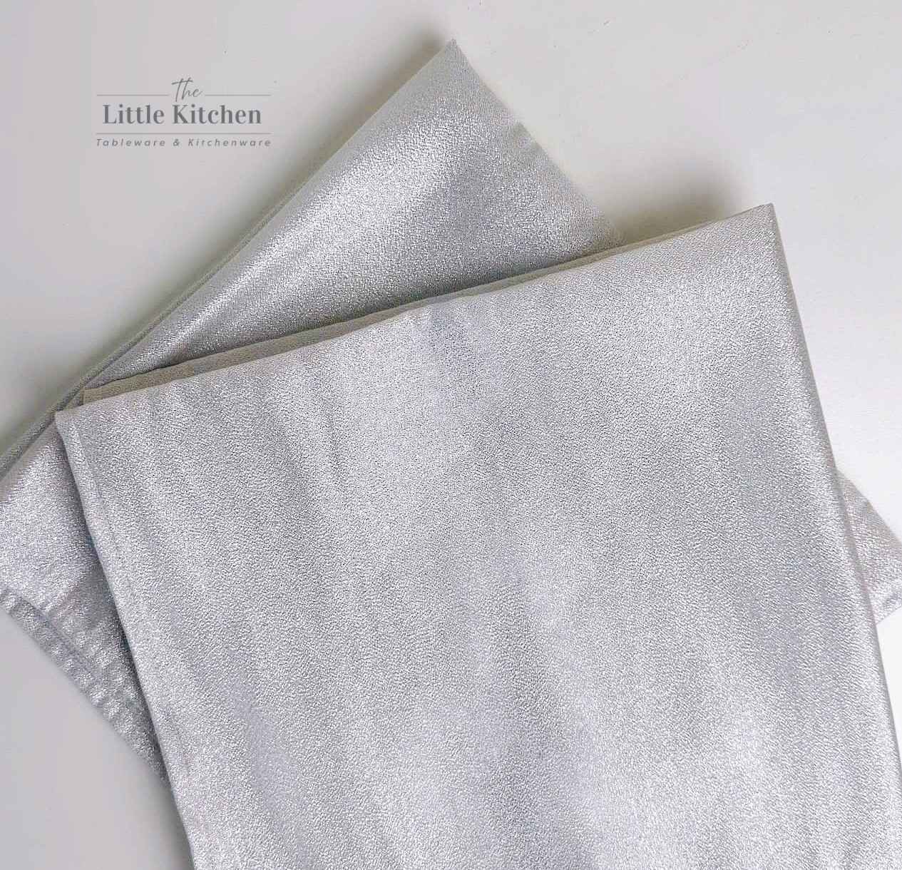 Napkin nhũ bạc 46