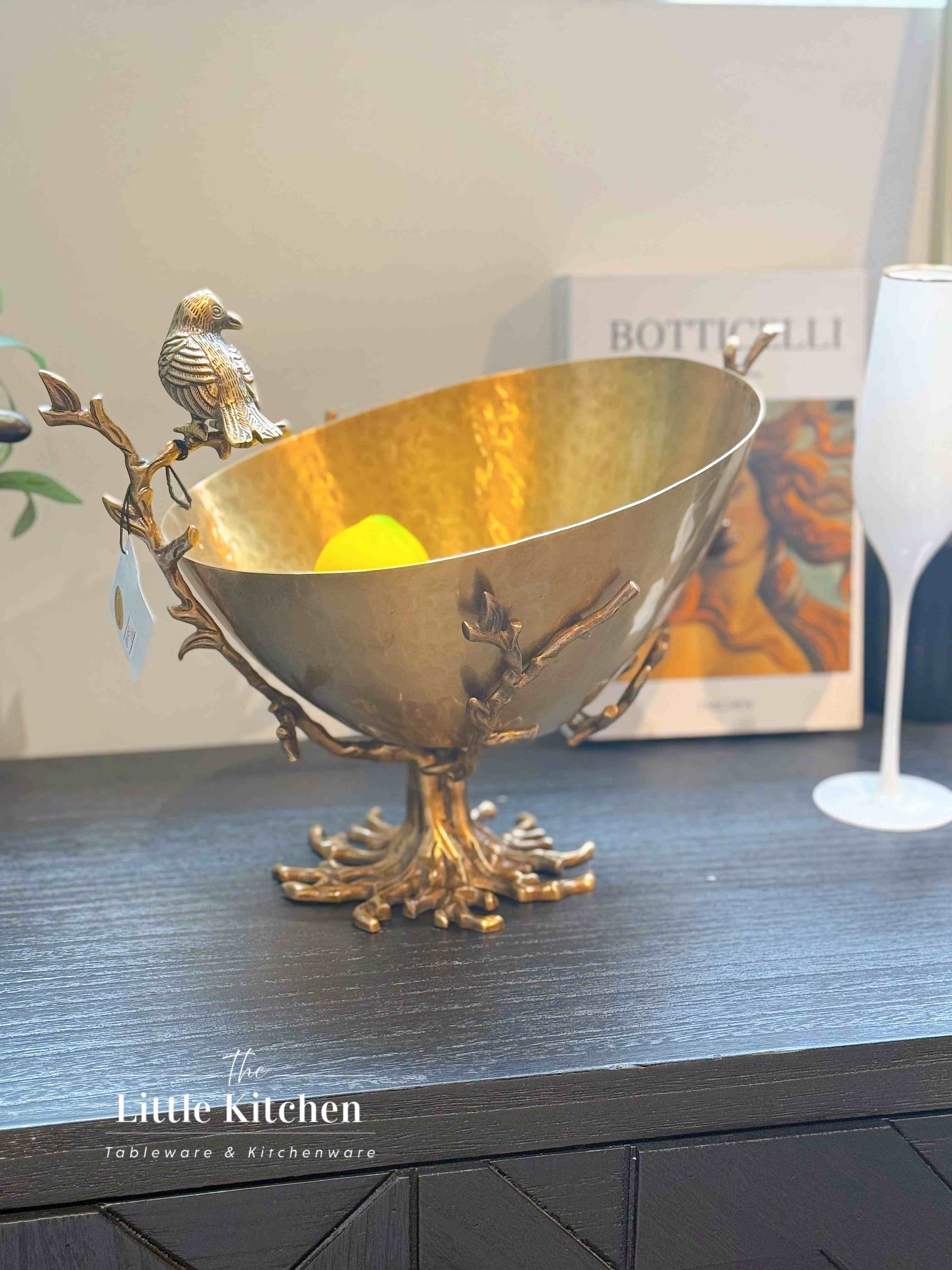 Đồng Ấn Độ khay chân cành chim