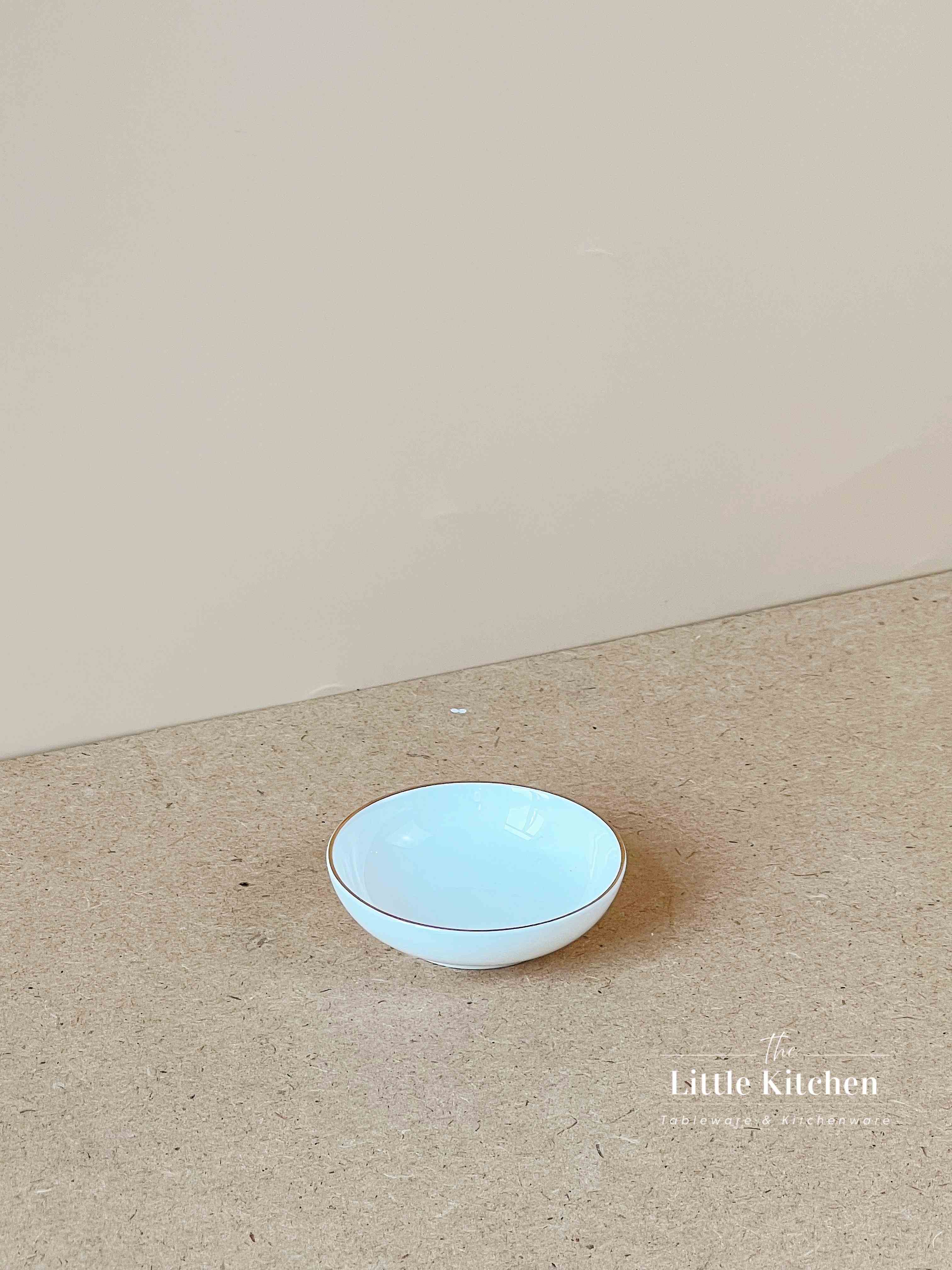 Set tiệc sứ xương lam viền vàng