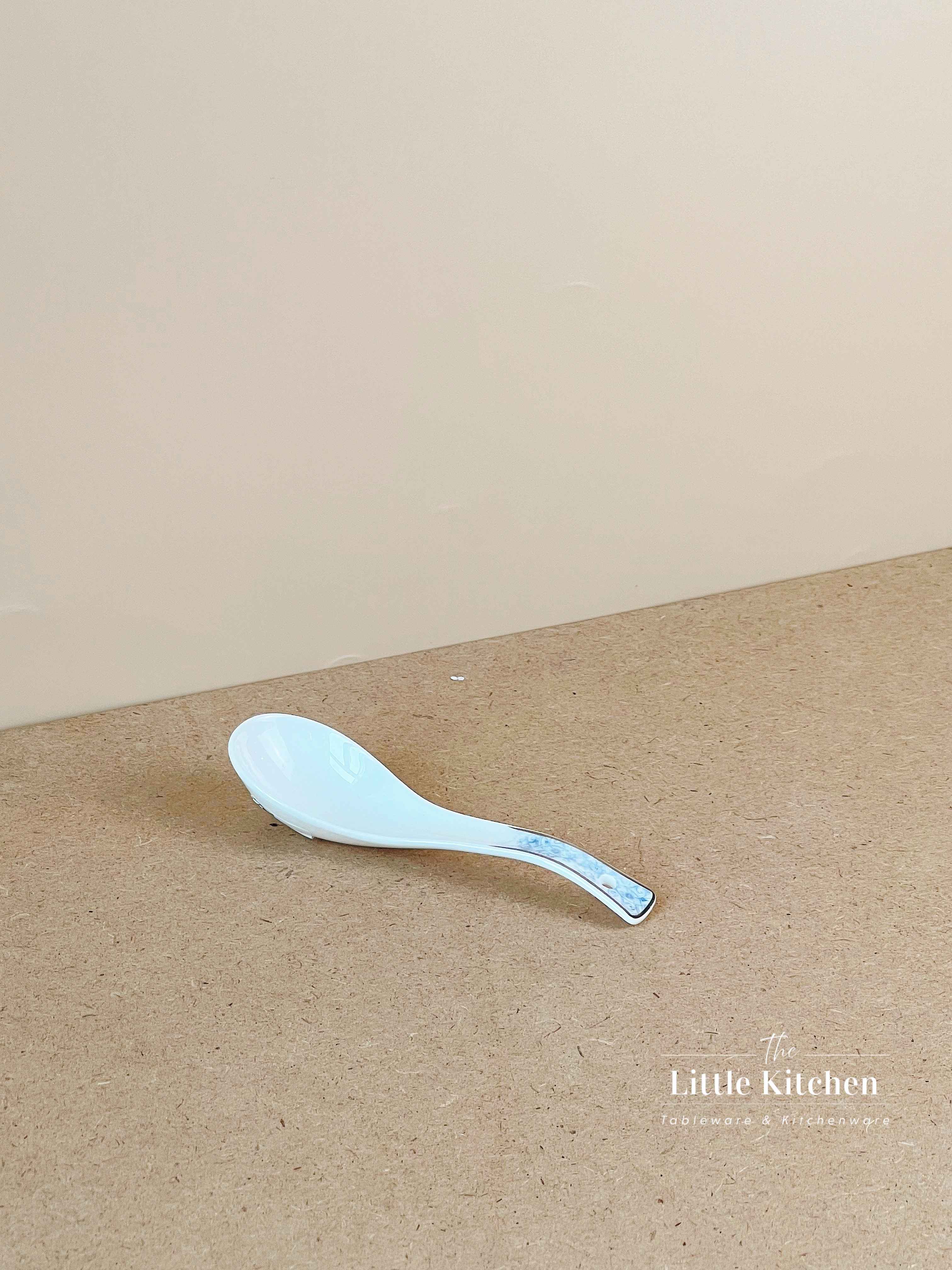 Bộ bát đĩa cao cấp sứ xương hoa văn lam