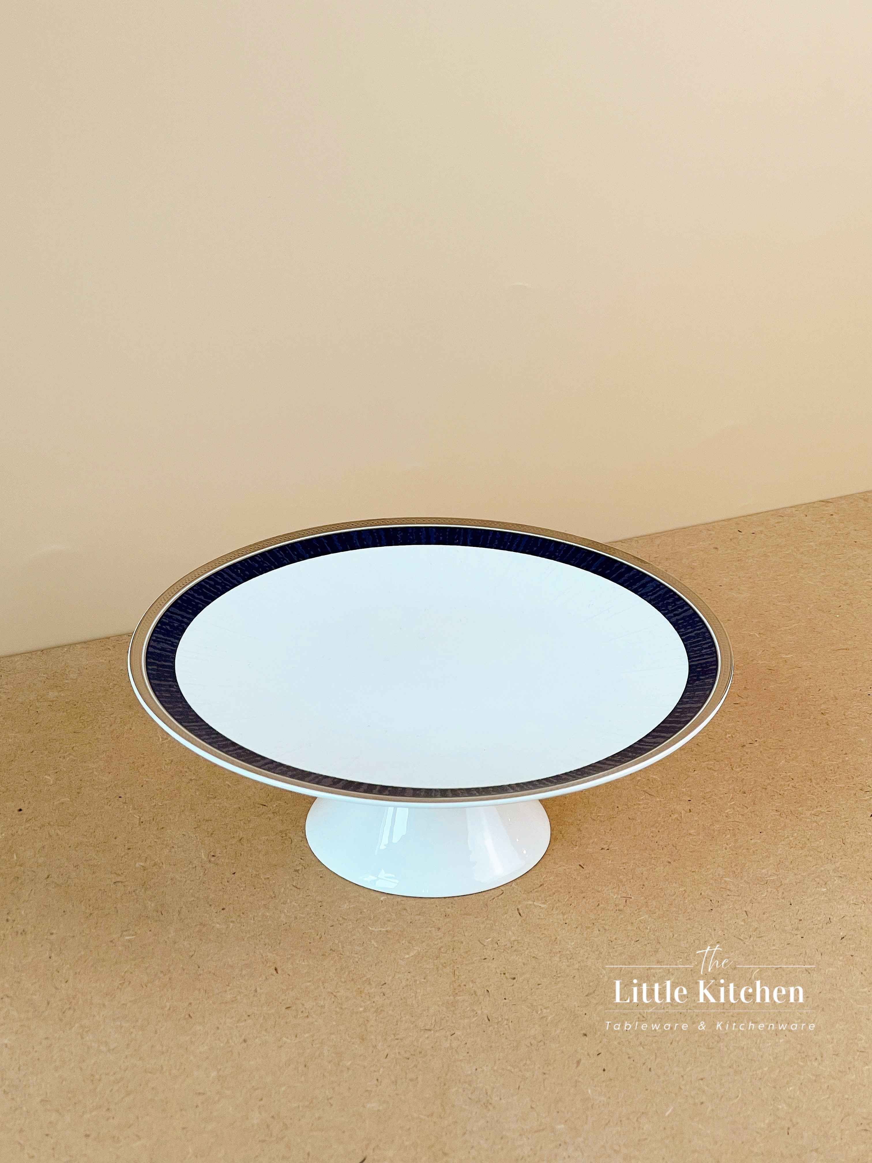 Bộ bát đĩa cao cấp sứ xương viền lam Bạc