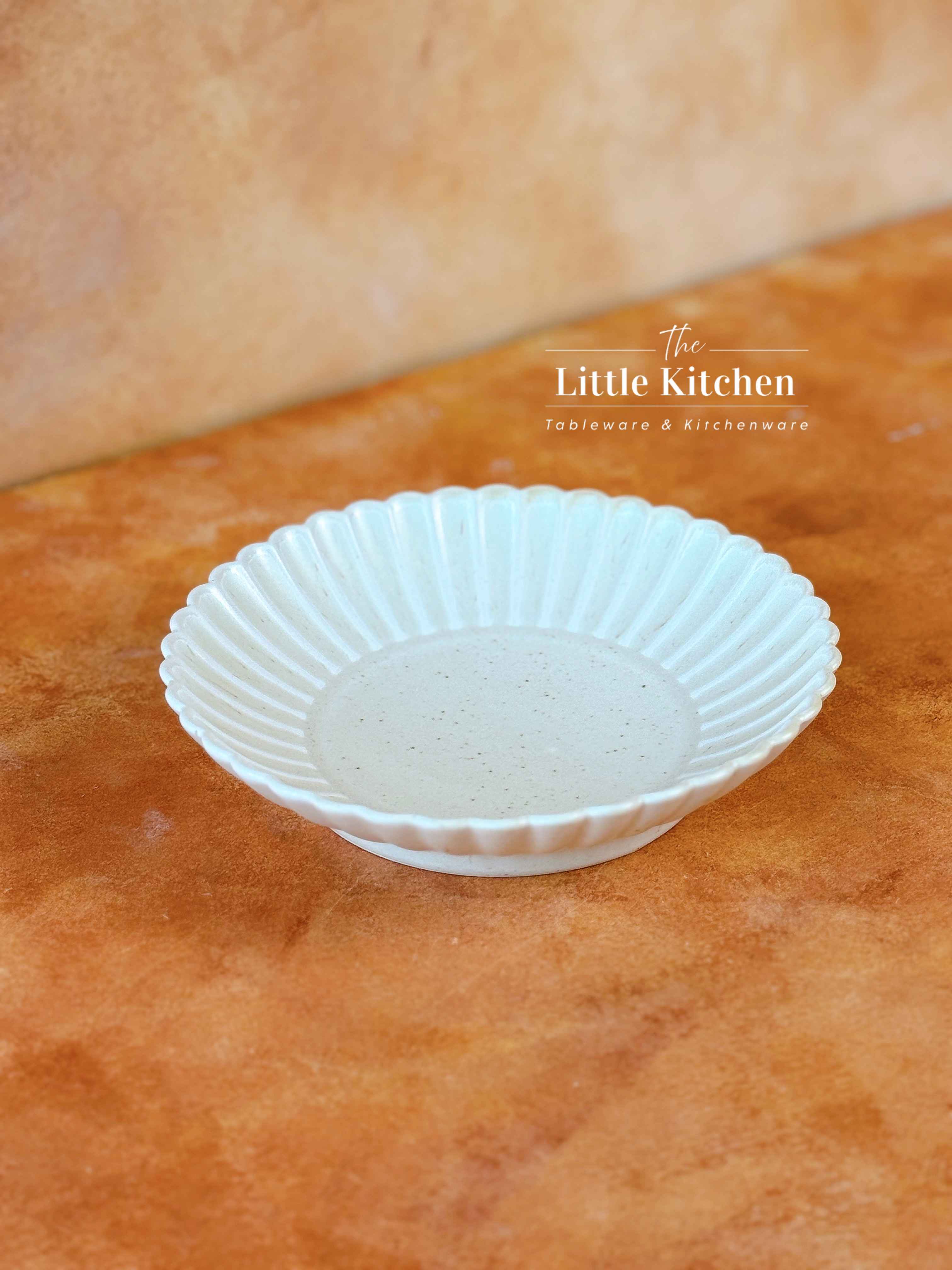 Bộ bát đĩa cao cấp phong cách Nhật Bản màu be hỏa biến