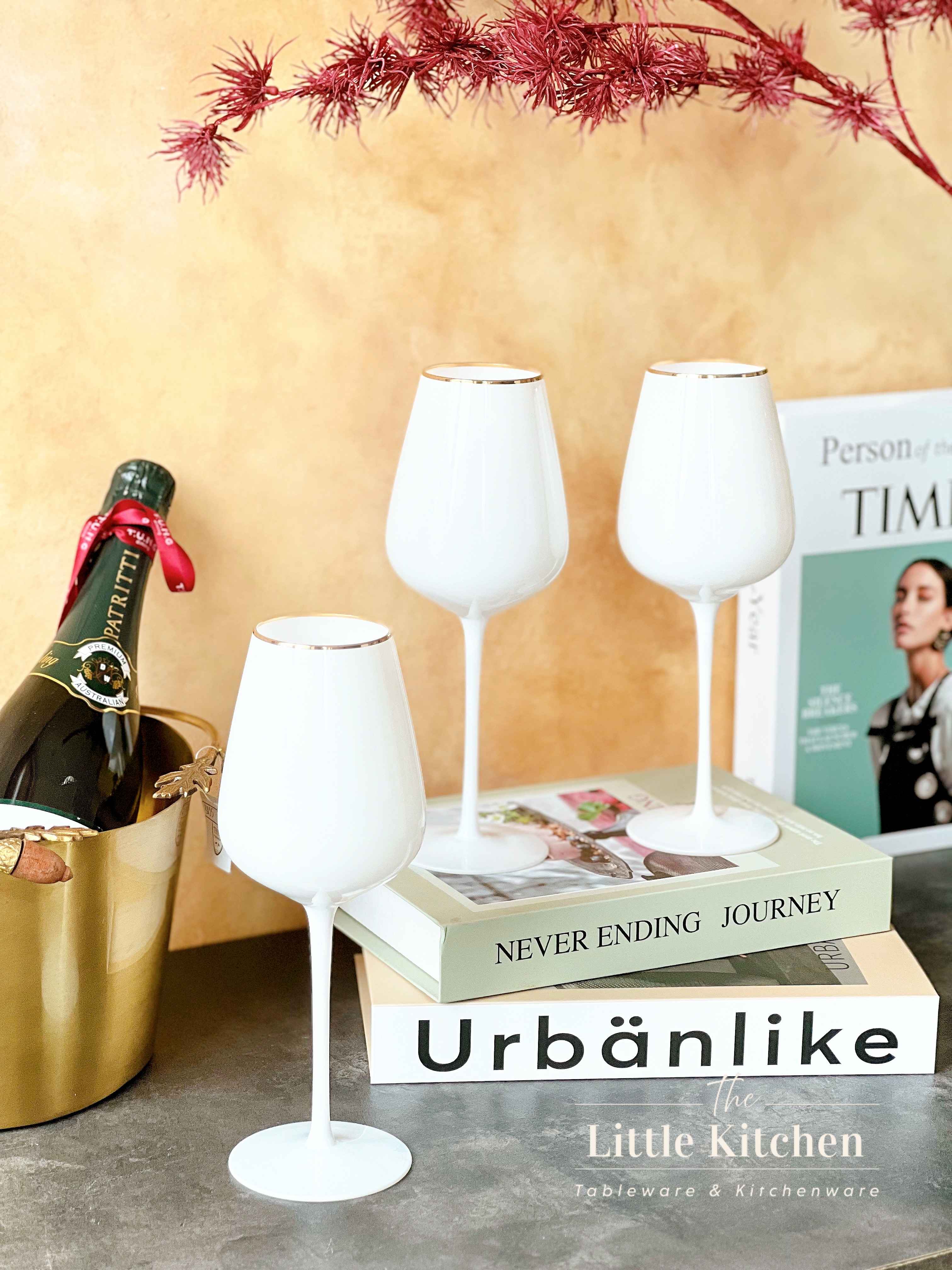 Set tiệc bộ nấm trắng phong cách hoàng gia