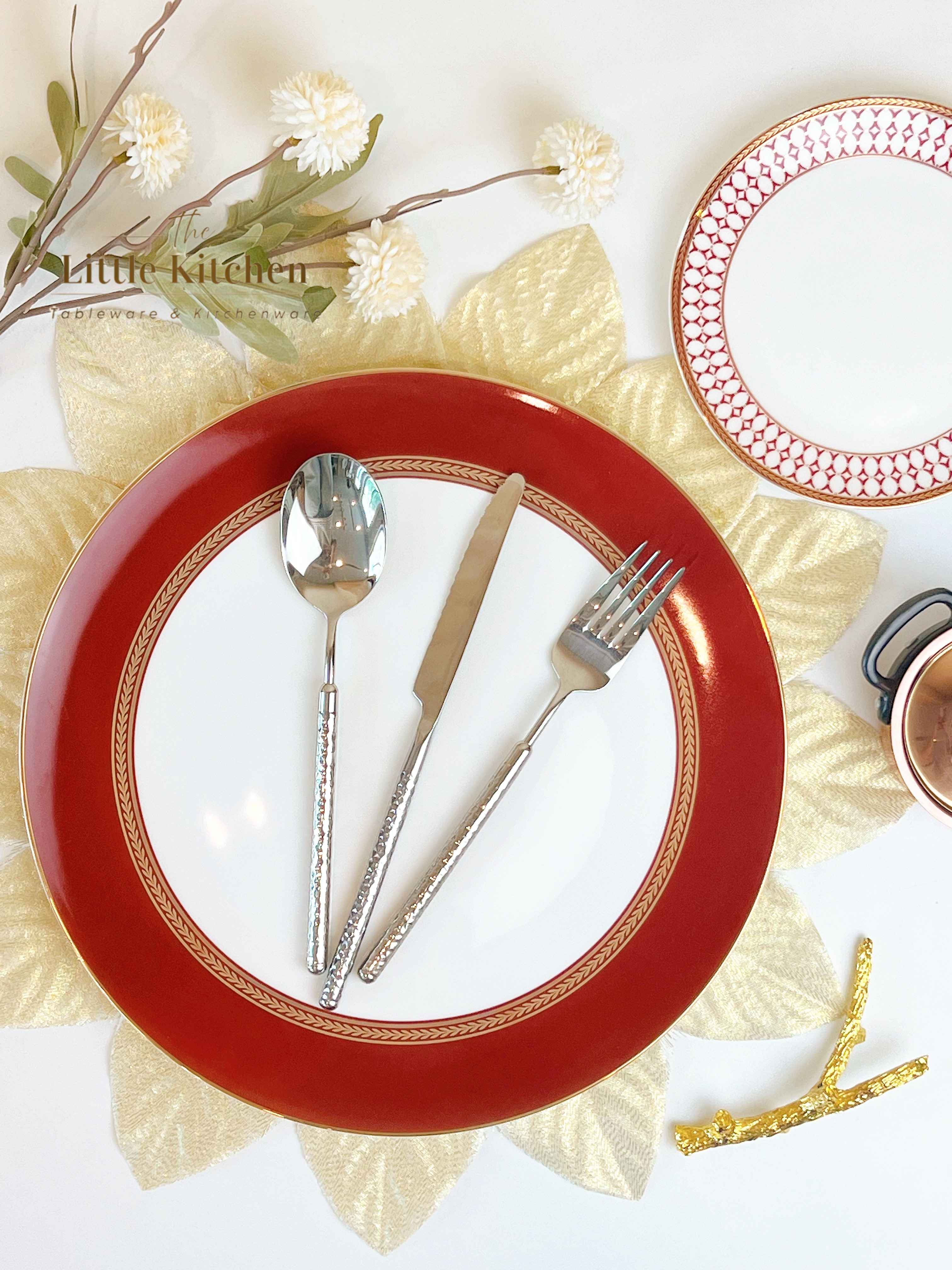 Set Tiệc Giáng sinh đỏ thanh lịch