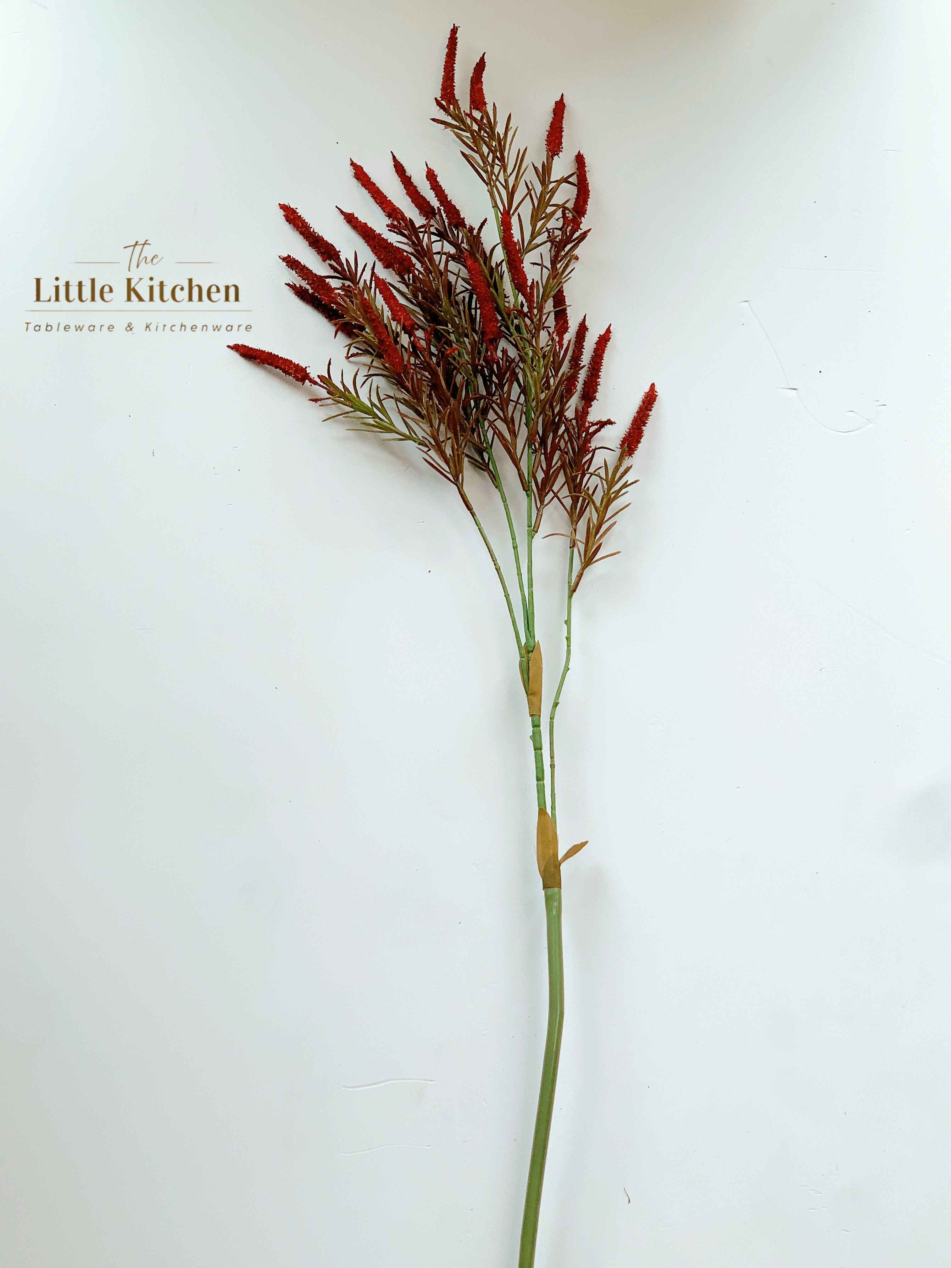 Cành hoa bông đỏ