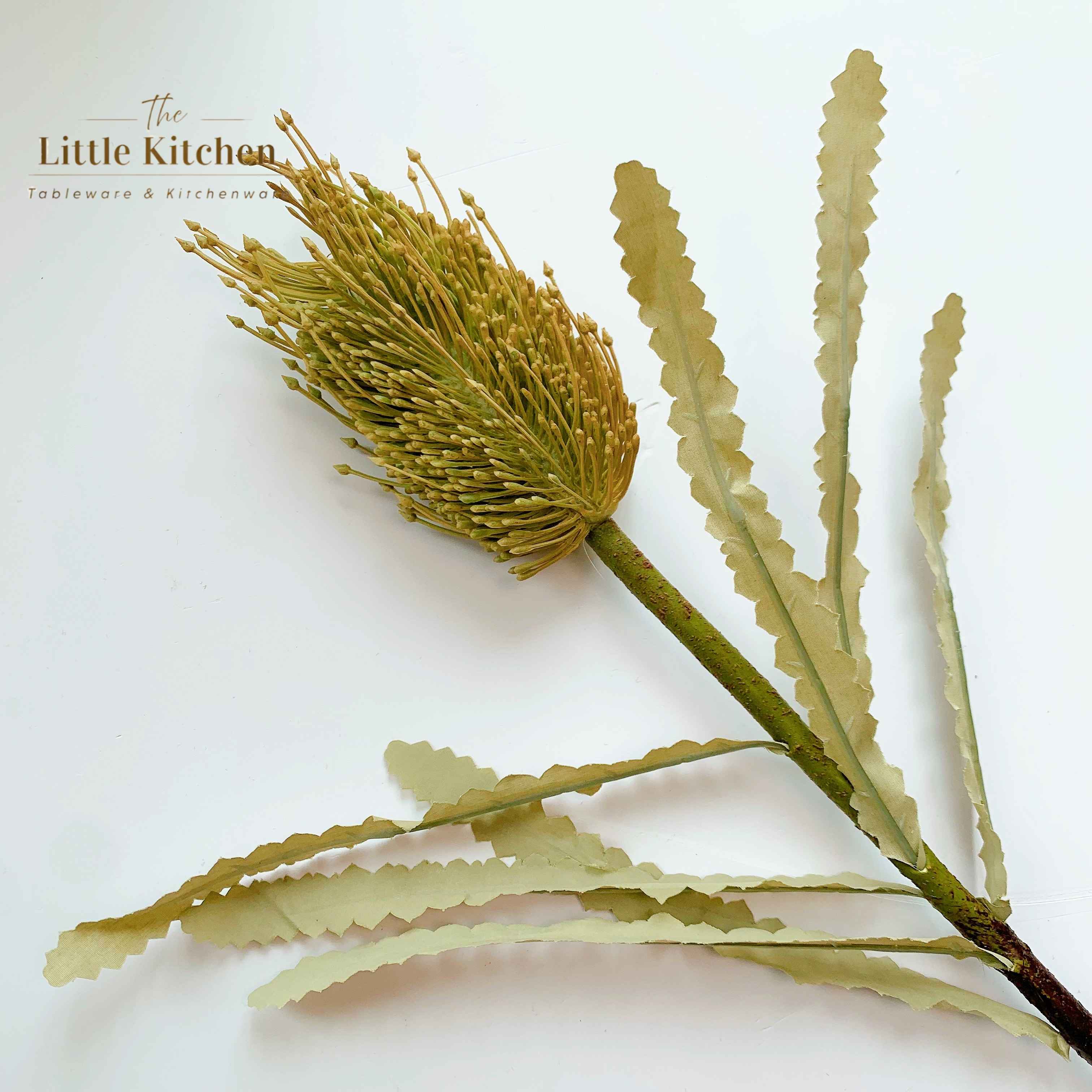 Cành hoa Banksia mint