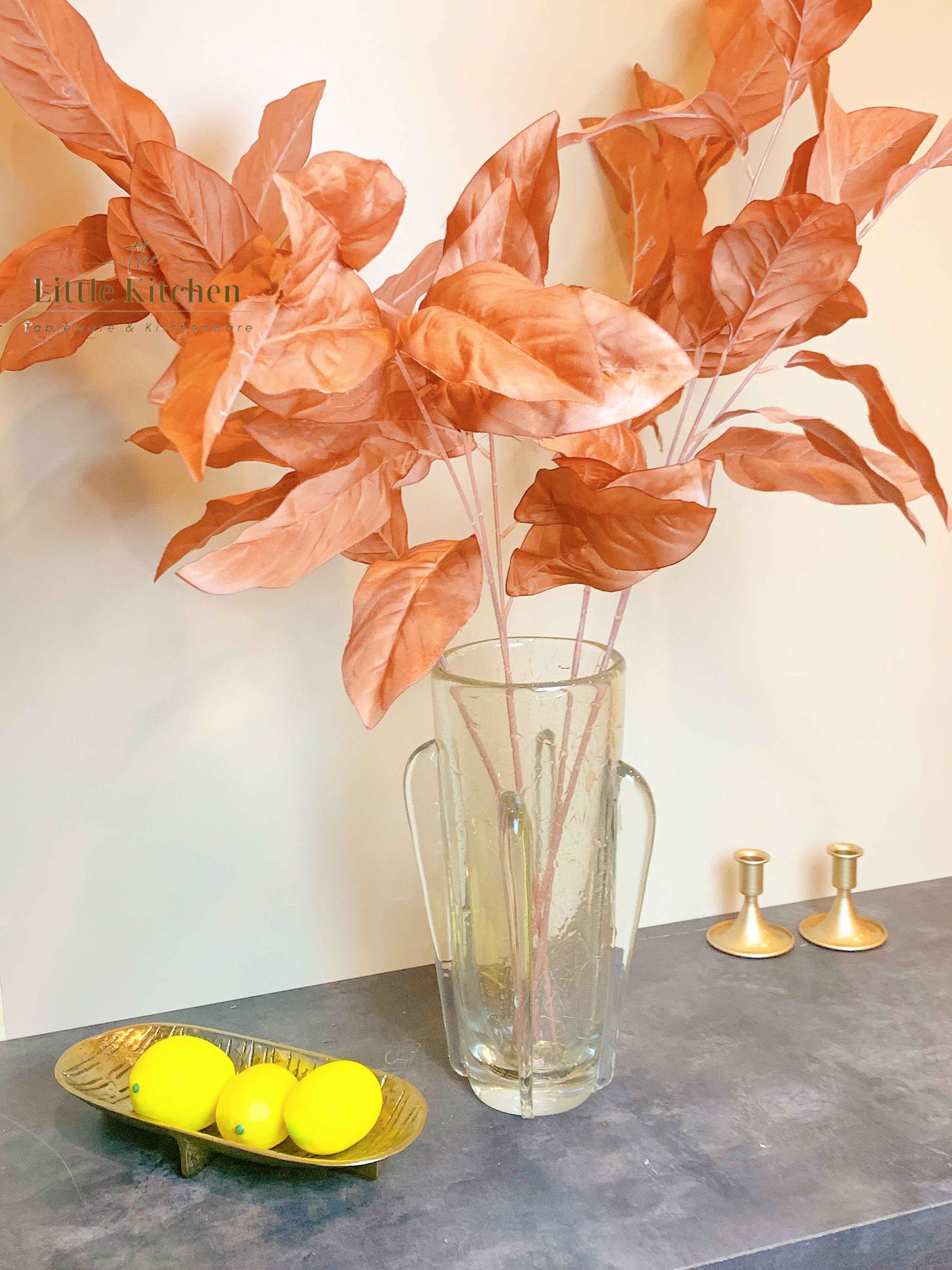 Cành lá to nâu nhạt