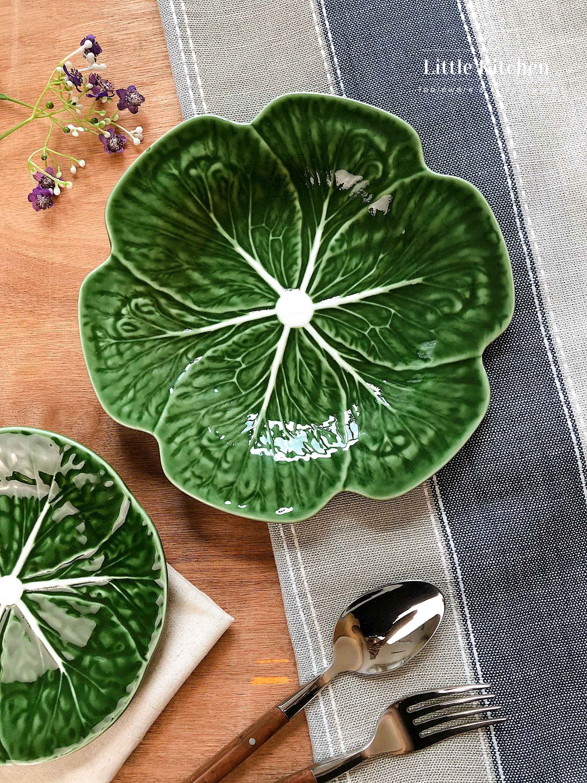 Set tiệc thanksgiving Xanh trắng pastel