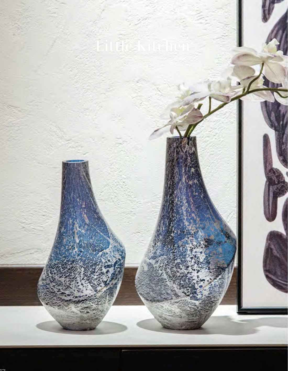 Bình thủy tinh vát mạ bạc