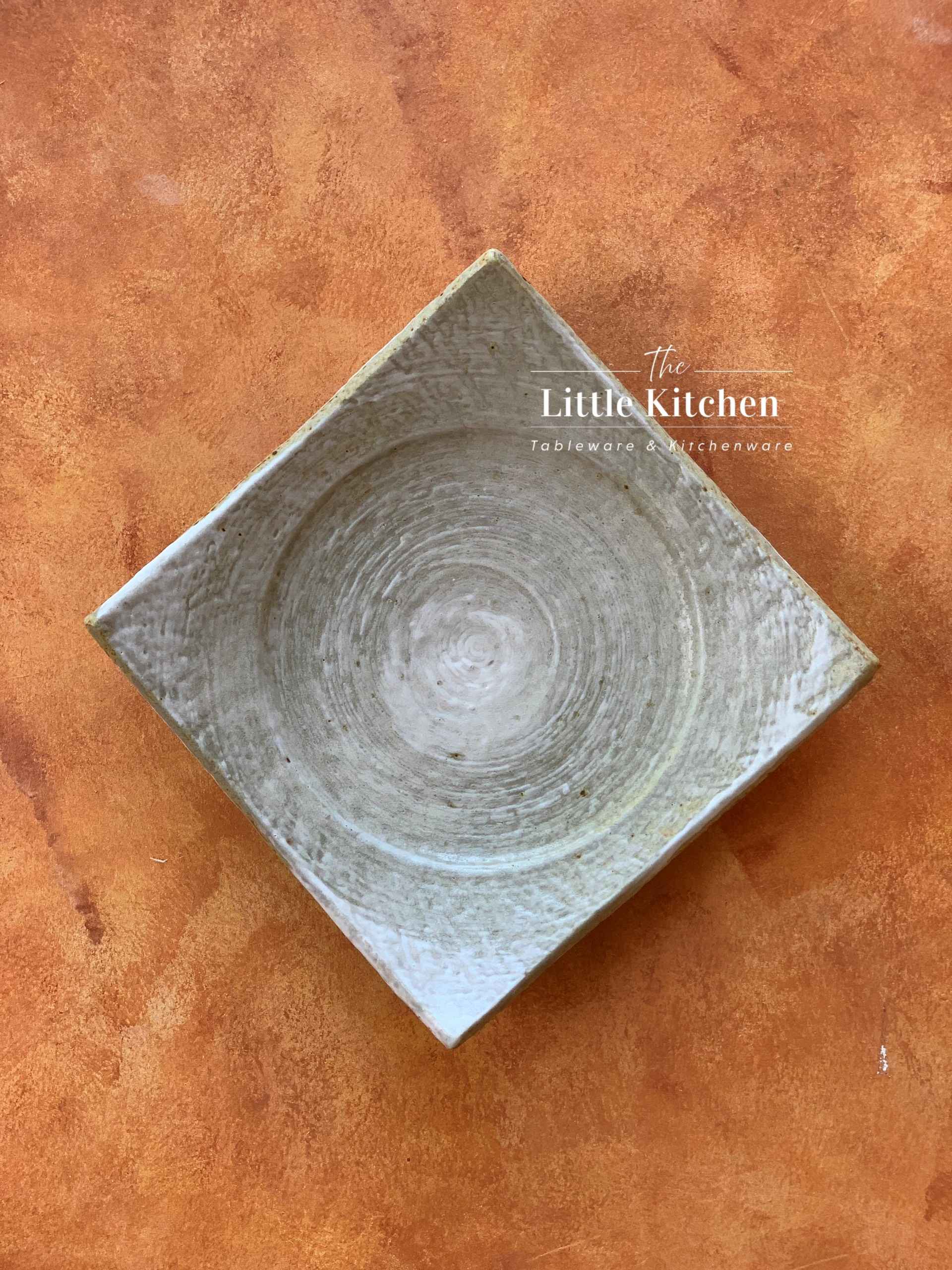 Bộ bát đĩa cao cấp phong cách Nhật Bản màu be loang lì