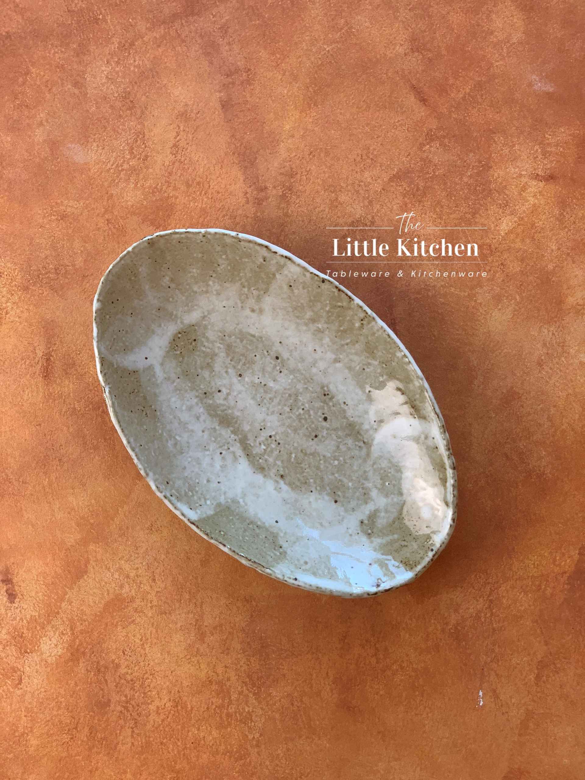 Bộ bát đĩa cao cấp phong cách Nhật Bản họa tiết loang màu be