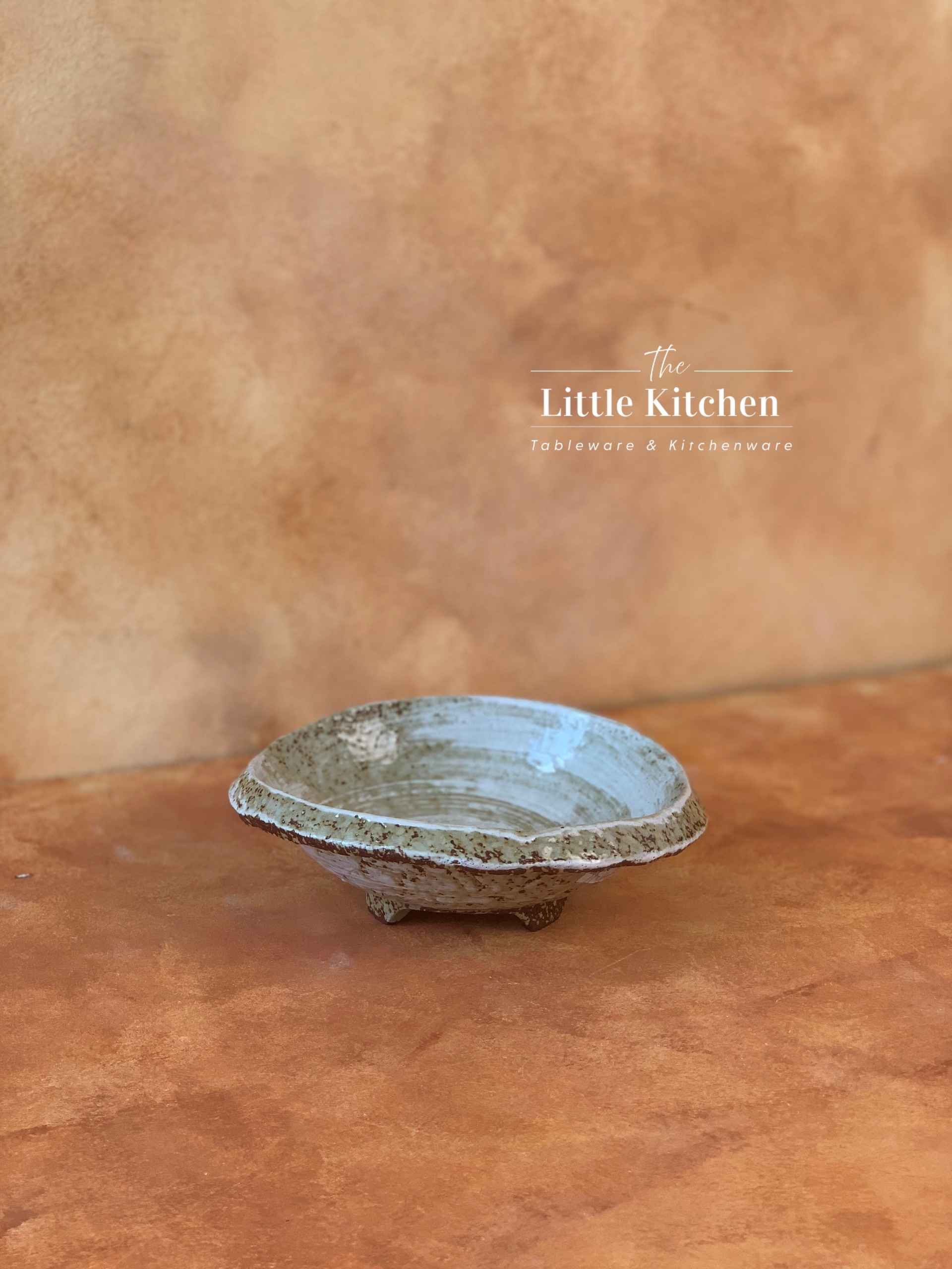 Bộ bát đĩa cao cấp phong cách Nhật Bản họa tiết loang màu be