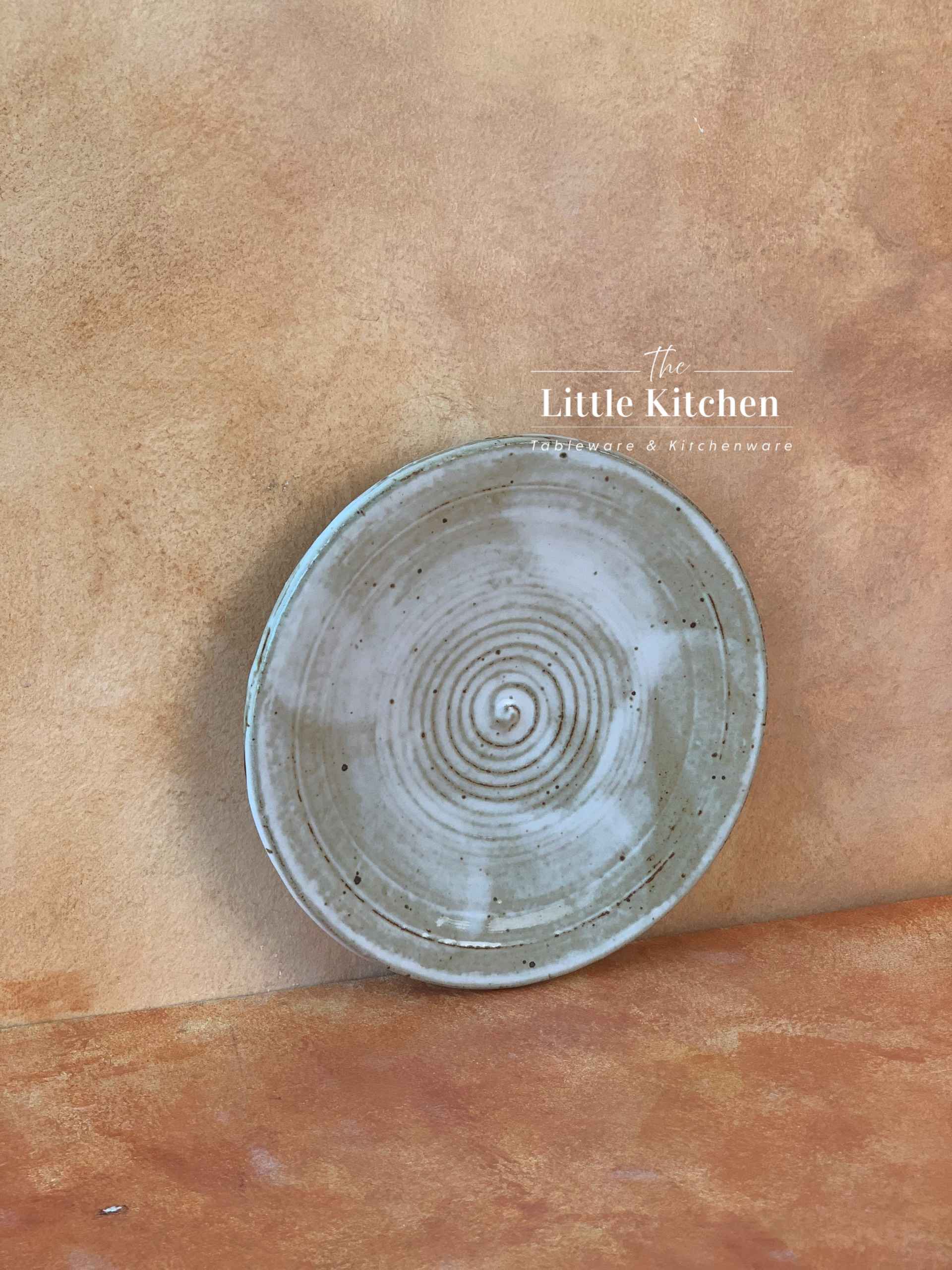 Bộ bát đĩa cao cấp phong cách Nhật Bản họa tiết loang màu be