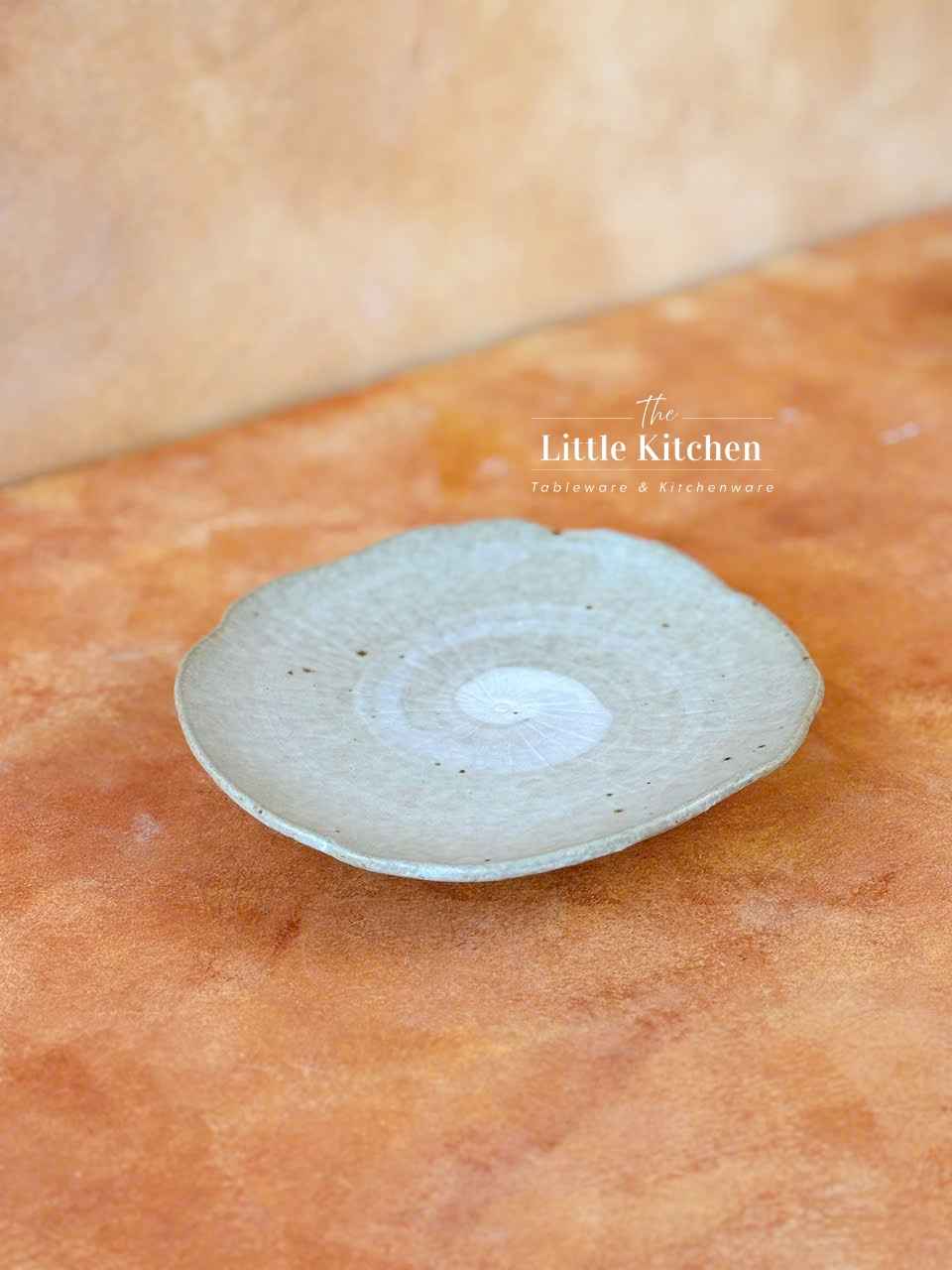 Bộ bát đĩa cao cấp phong cách Nhật Bản màu be loang lì