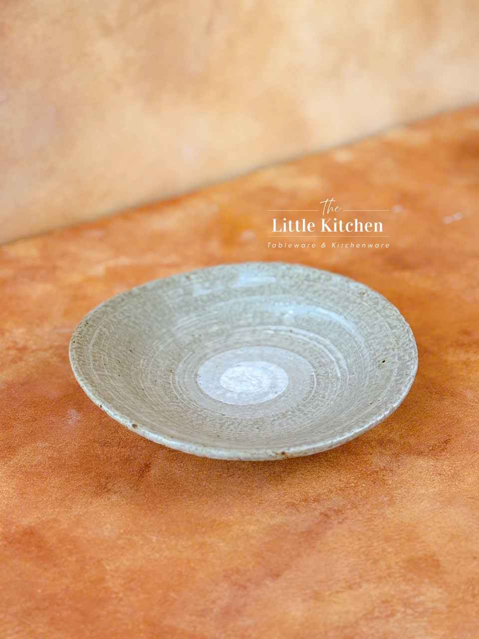 Bộ bát đĩa cao cấp phong cách Nhật Bản màu be loang lì