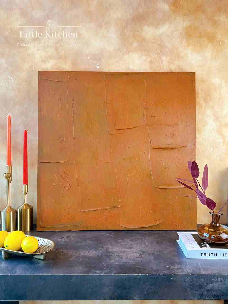 Tranh sần cam loang 70*70