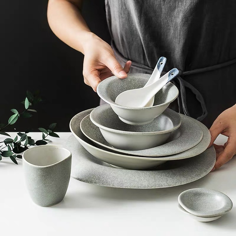 ĐĨA SÂU LỆCH 28CM GHI NHẠT