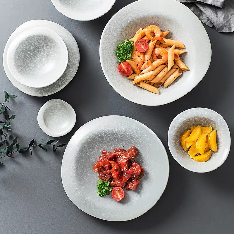 ĐĨA SÂU LỆCH 28CM GHI NHẠT