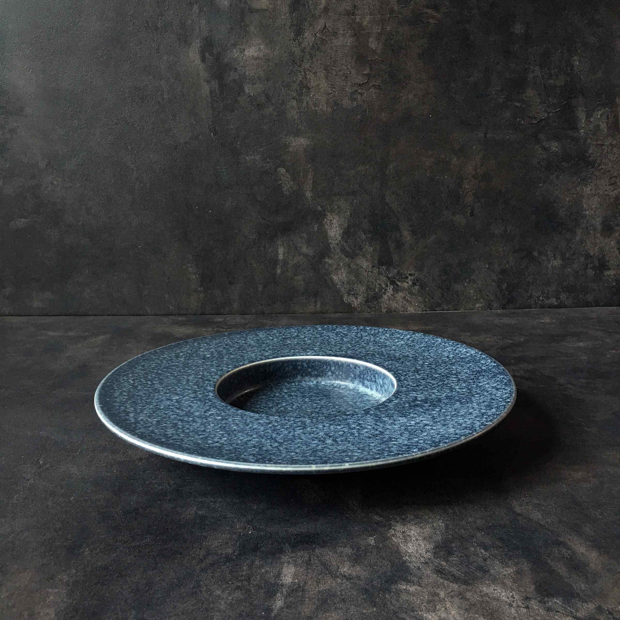 Bộ bát đĩa cao cấp  màu lam men lì