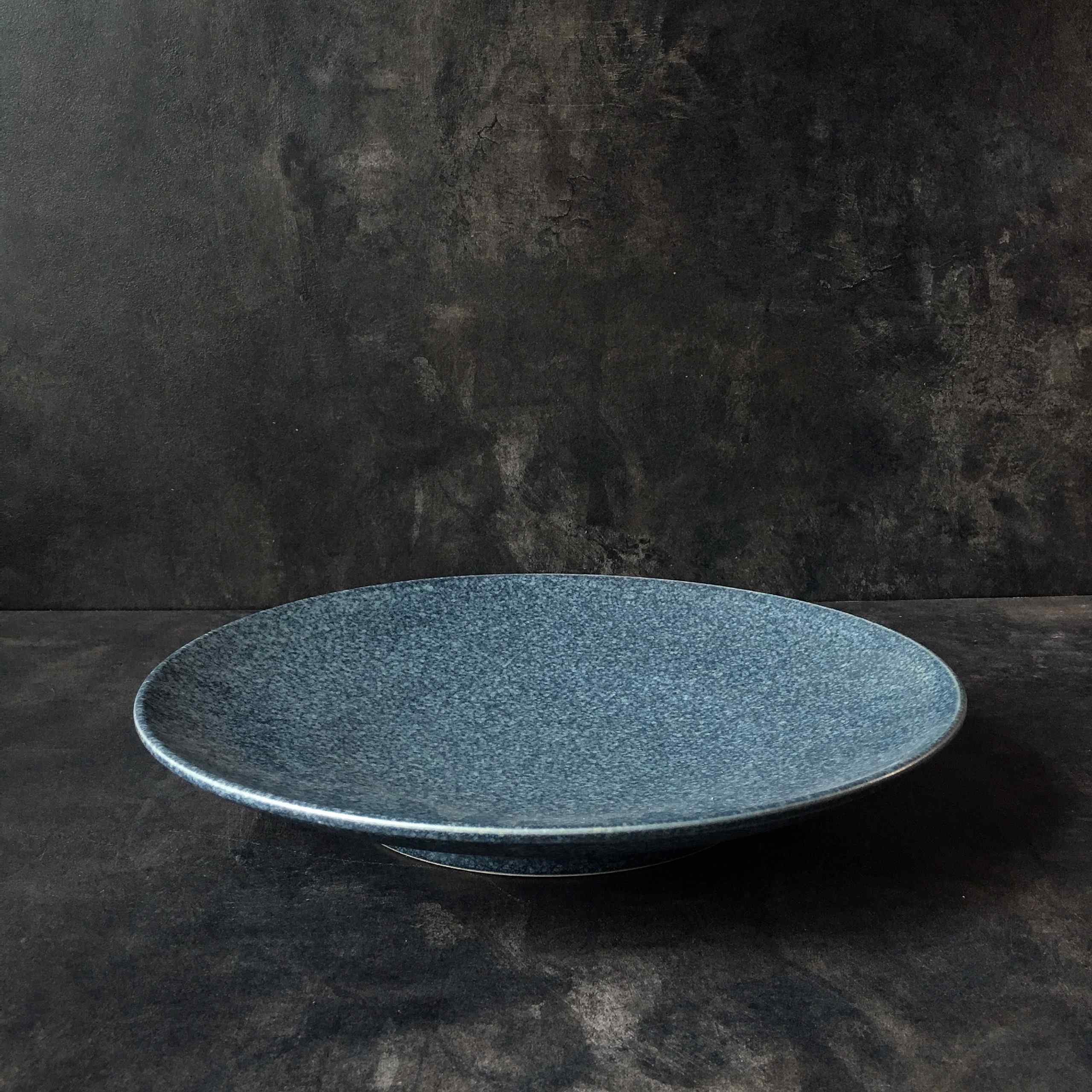 Bộ bát đĩa cao cấp  màu lam men lì