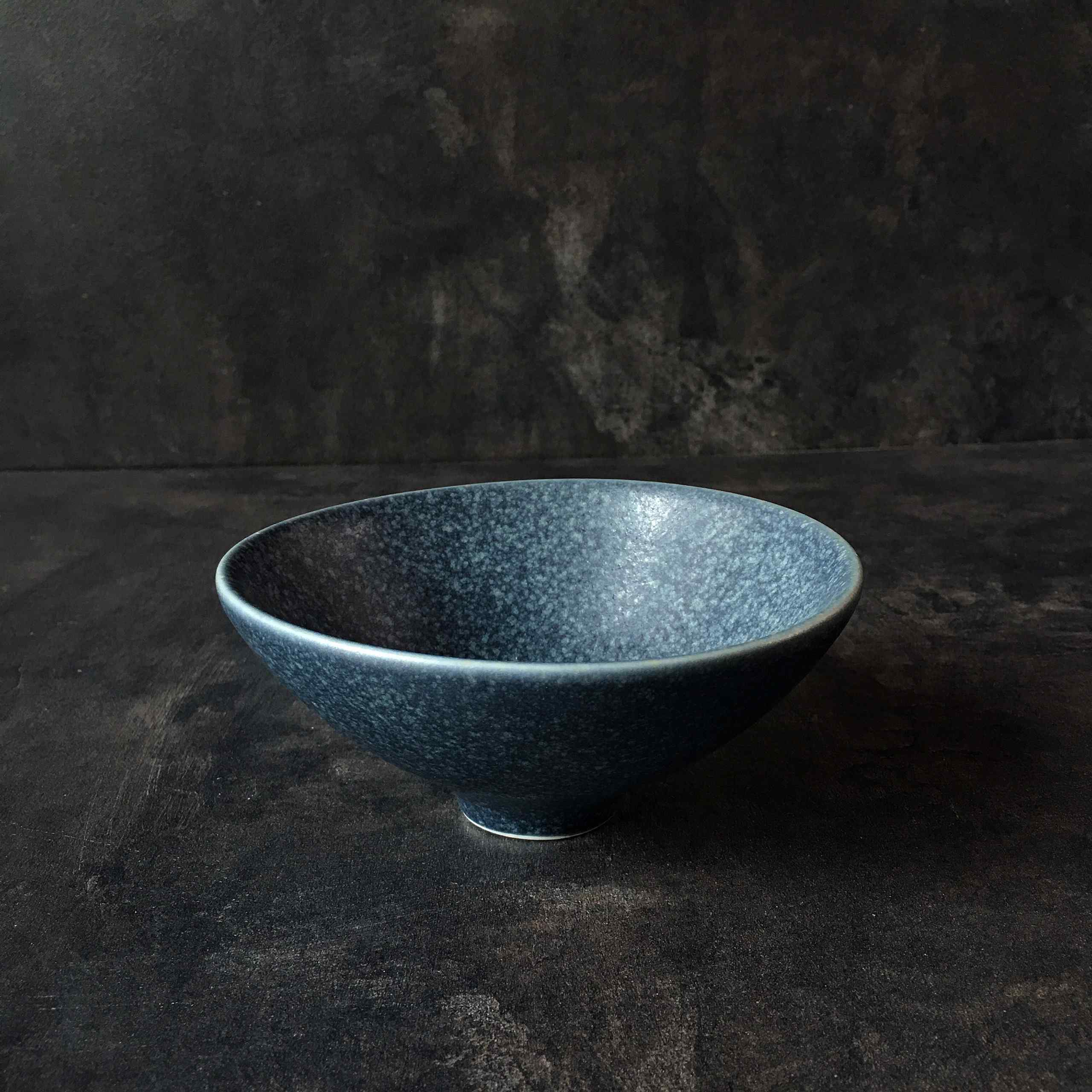 Bộ bát đĩa cao cấp  màu lam men lì