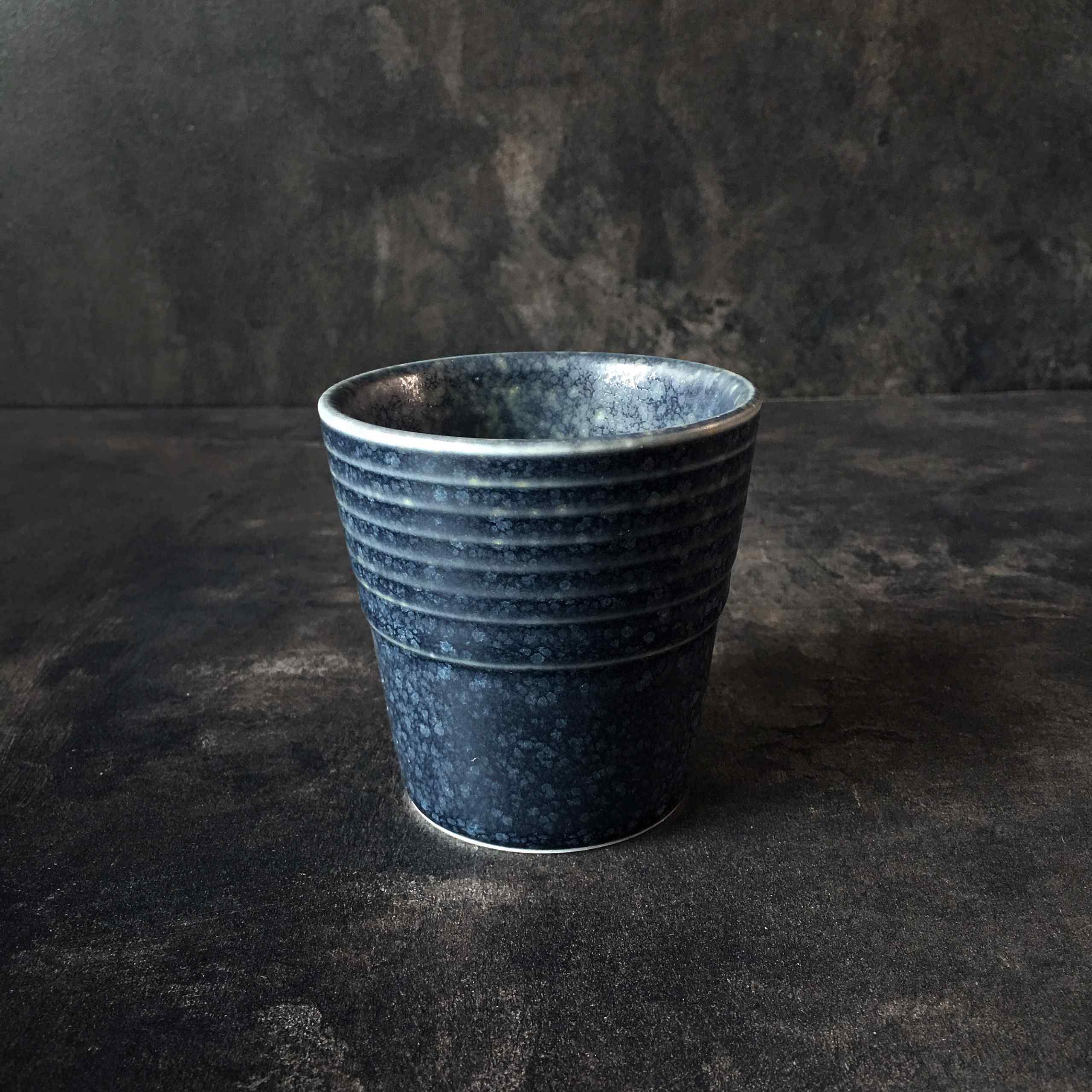 Bộ bát đĩa cao cấp  màu lam men lì