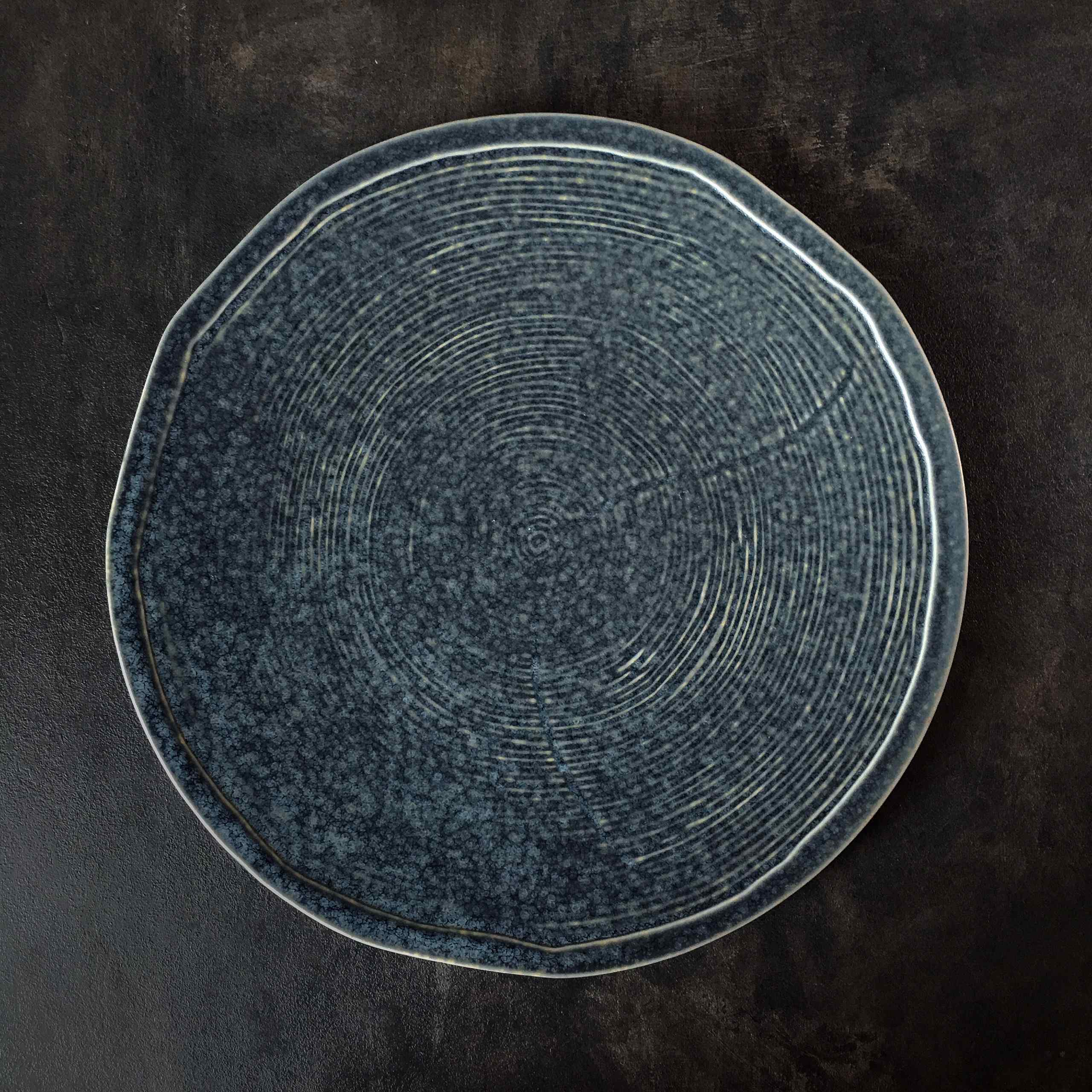 Bộ bát đĩa cao cấp  màu lam men lì